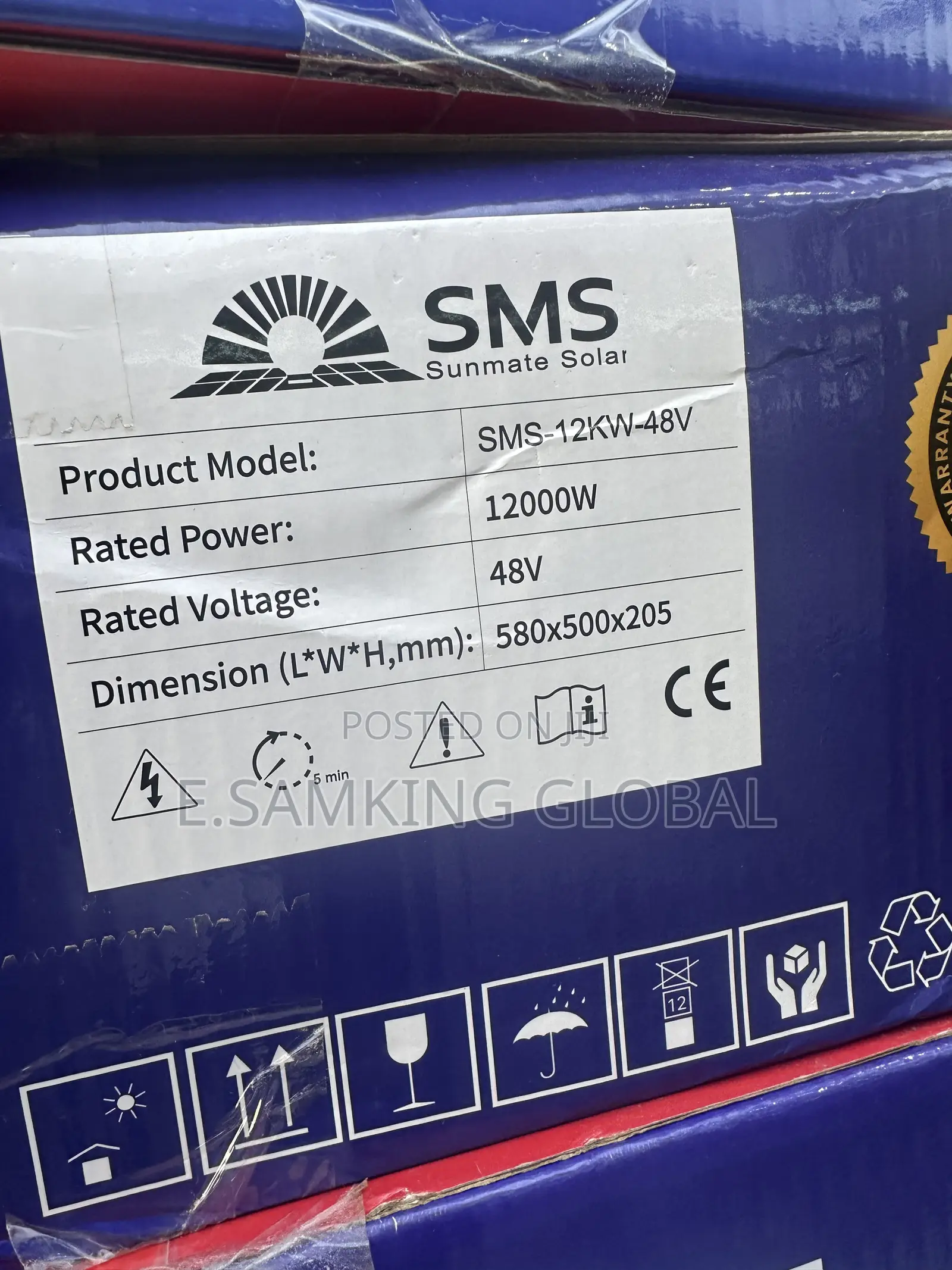 12kva Hybrid SMS Inverter