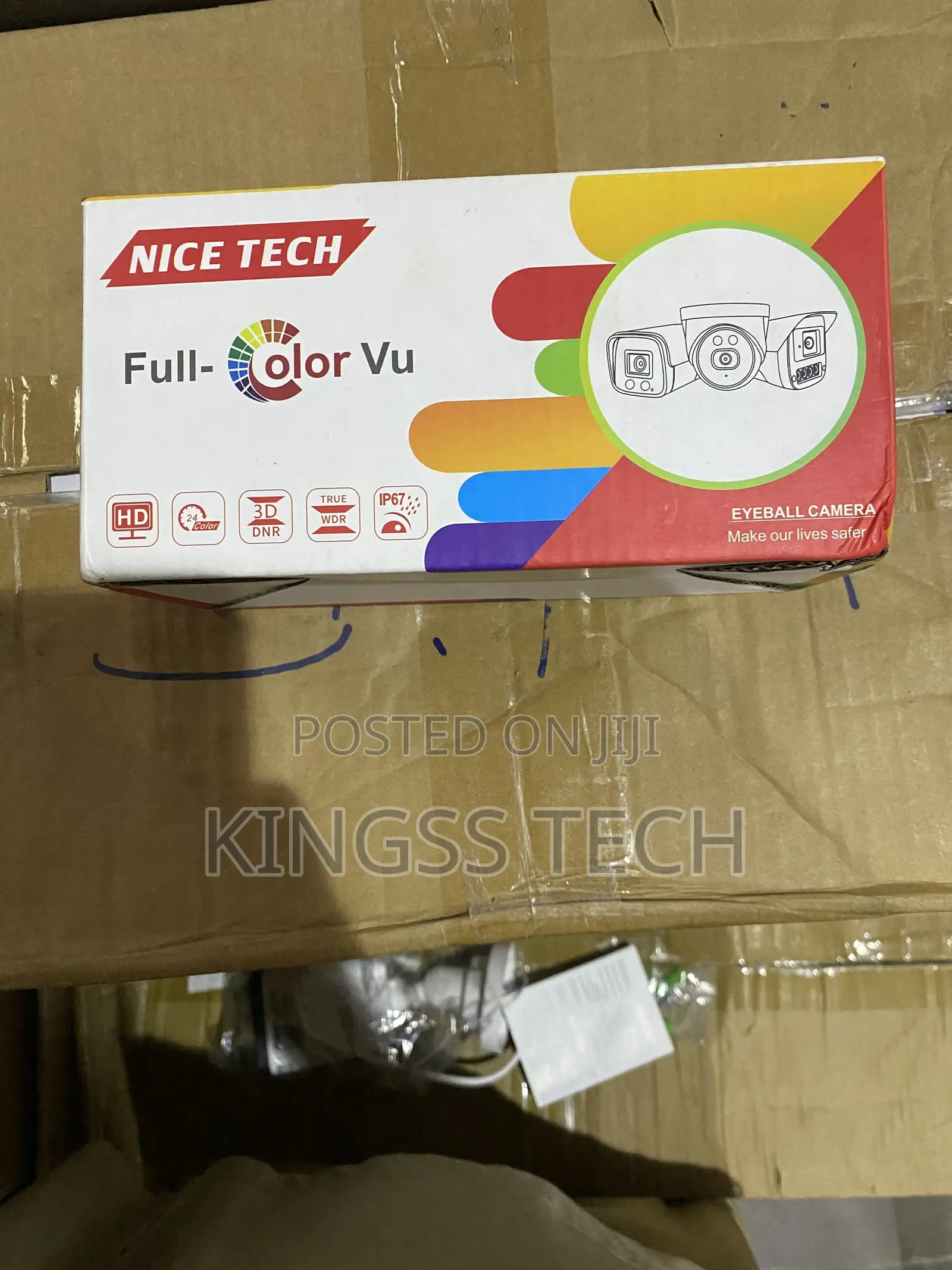 Color-Vu Eye Ball Security Camera (Outdoor )