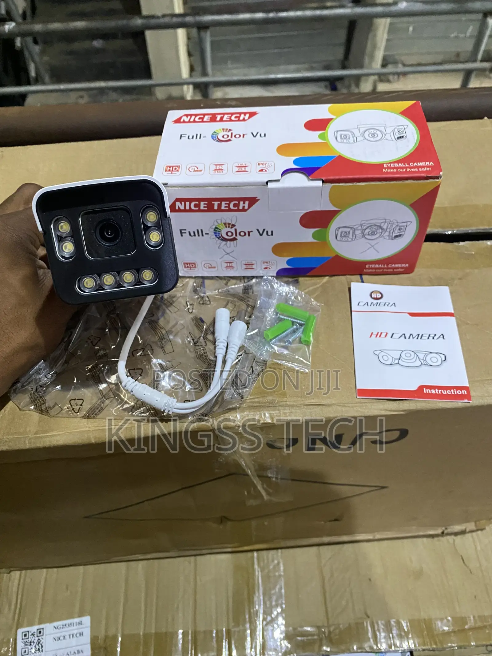 Color-Vu Eye Ball Security Camera (Outdoor )