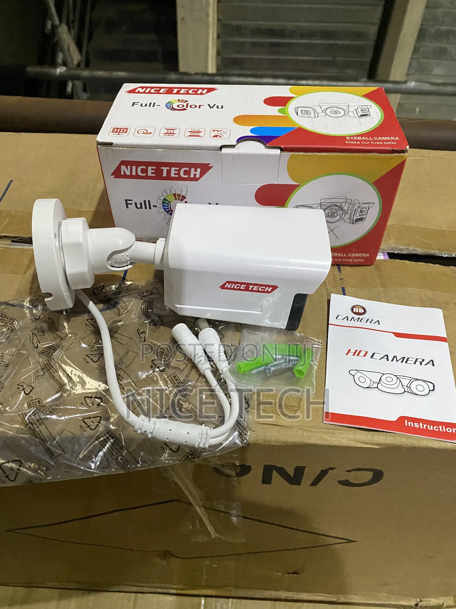 Color-Vu Eye Ball Security Camera (Outdoor )