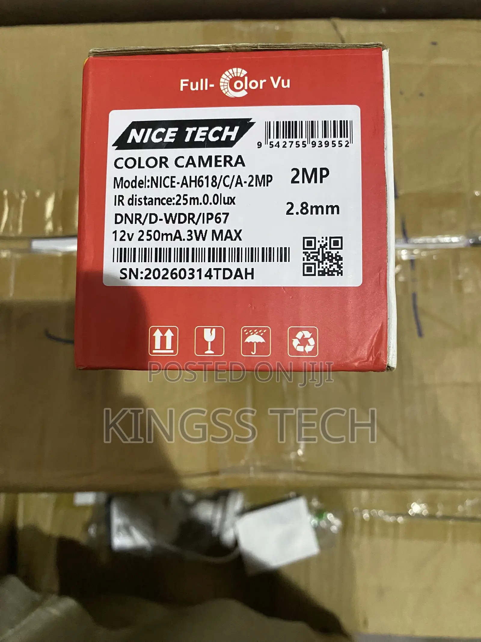 Color-Vu Eye Ball Security Camera (Outdoor )