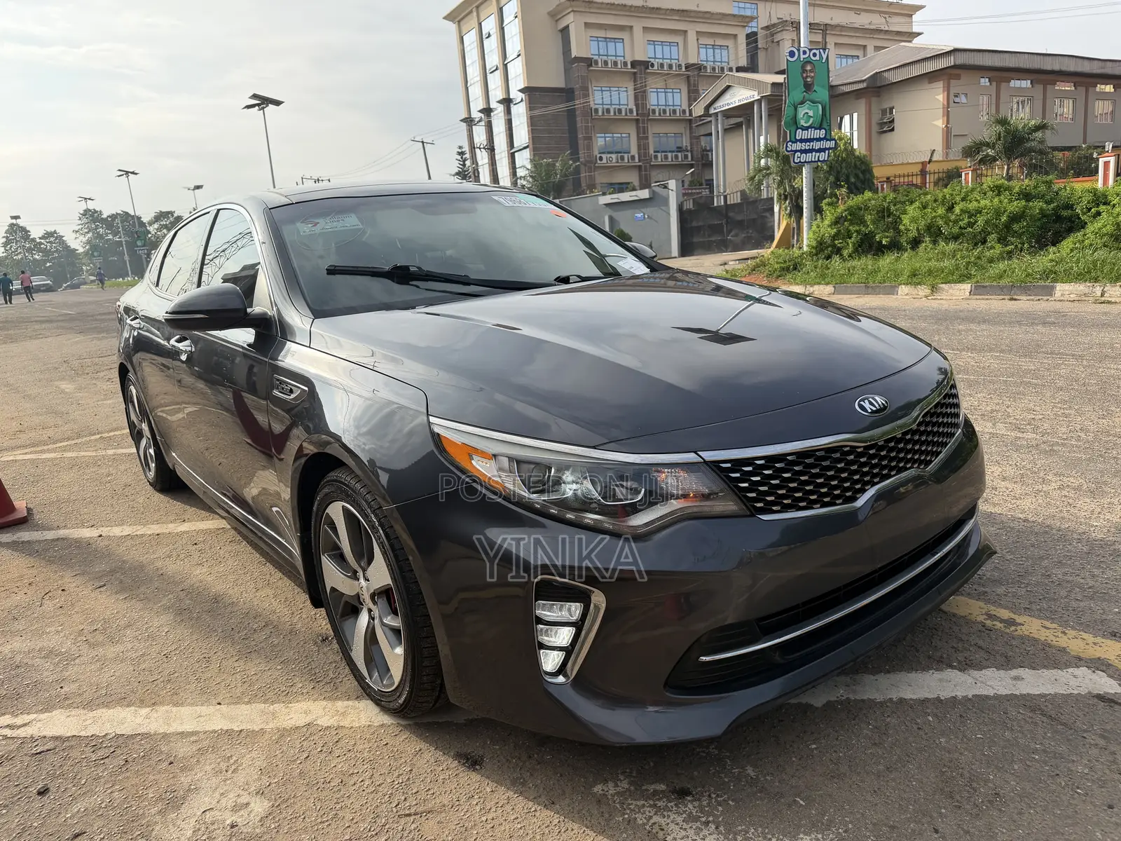 Kia Optima SX Turbo 2018 Gray