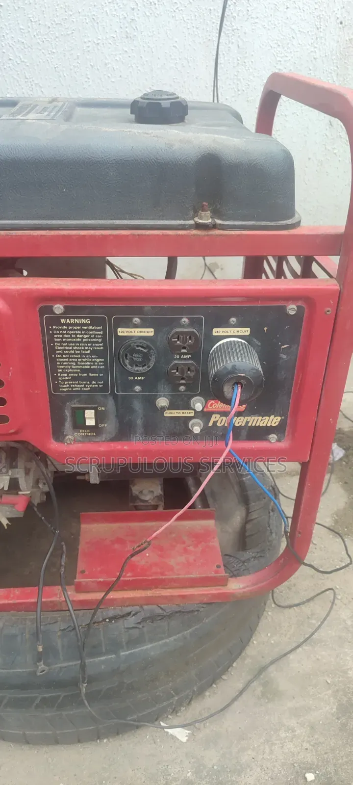 Coleman Powermate Vantage 7000 7kva 14hp Generator