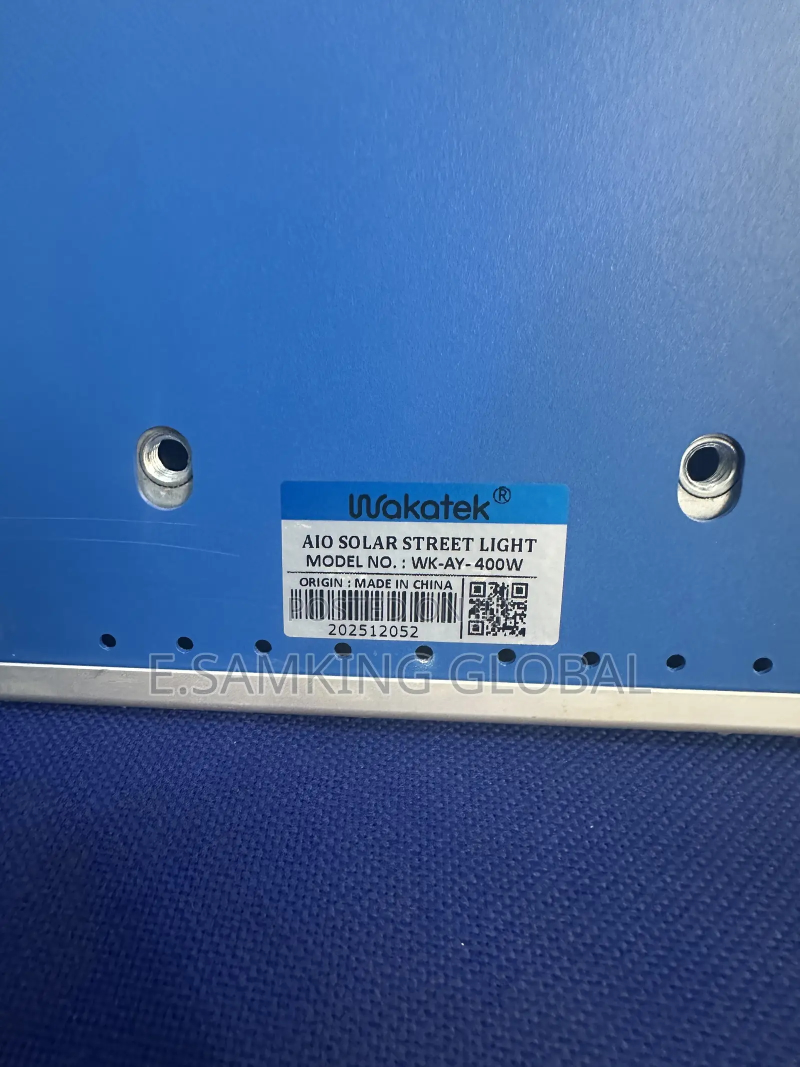 400watt Wakatek Streetlight