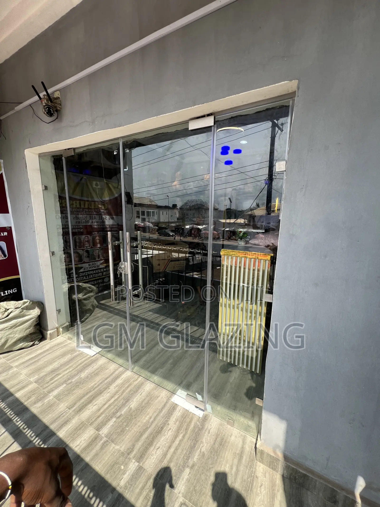 Modern Glass Entrance Doors – Supply Installation
