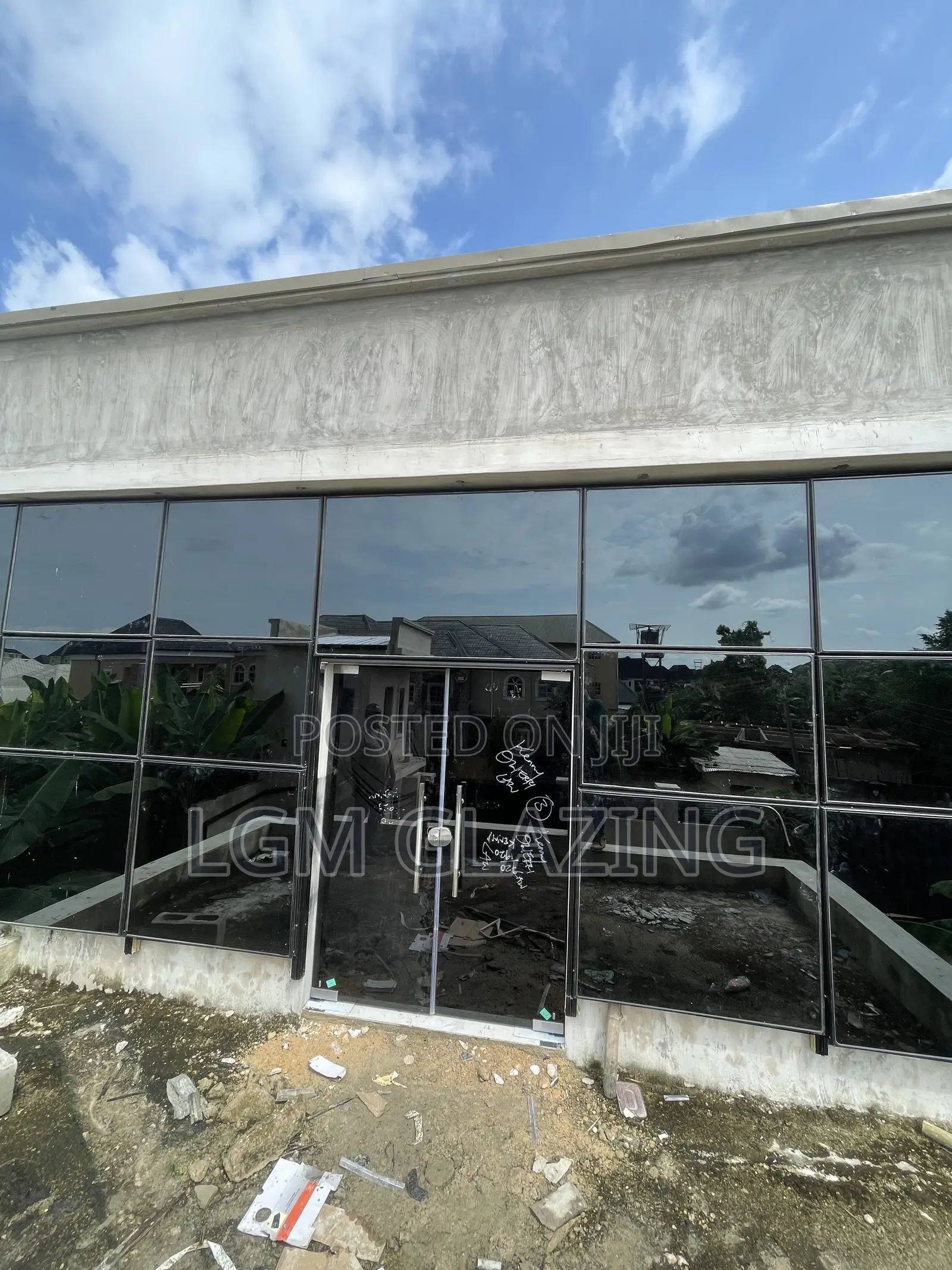 Modern Glass Entrance Doors – Supply Installation