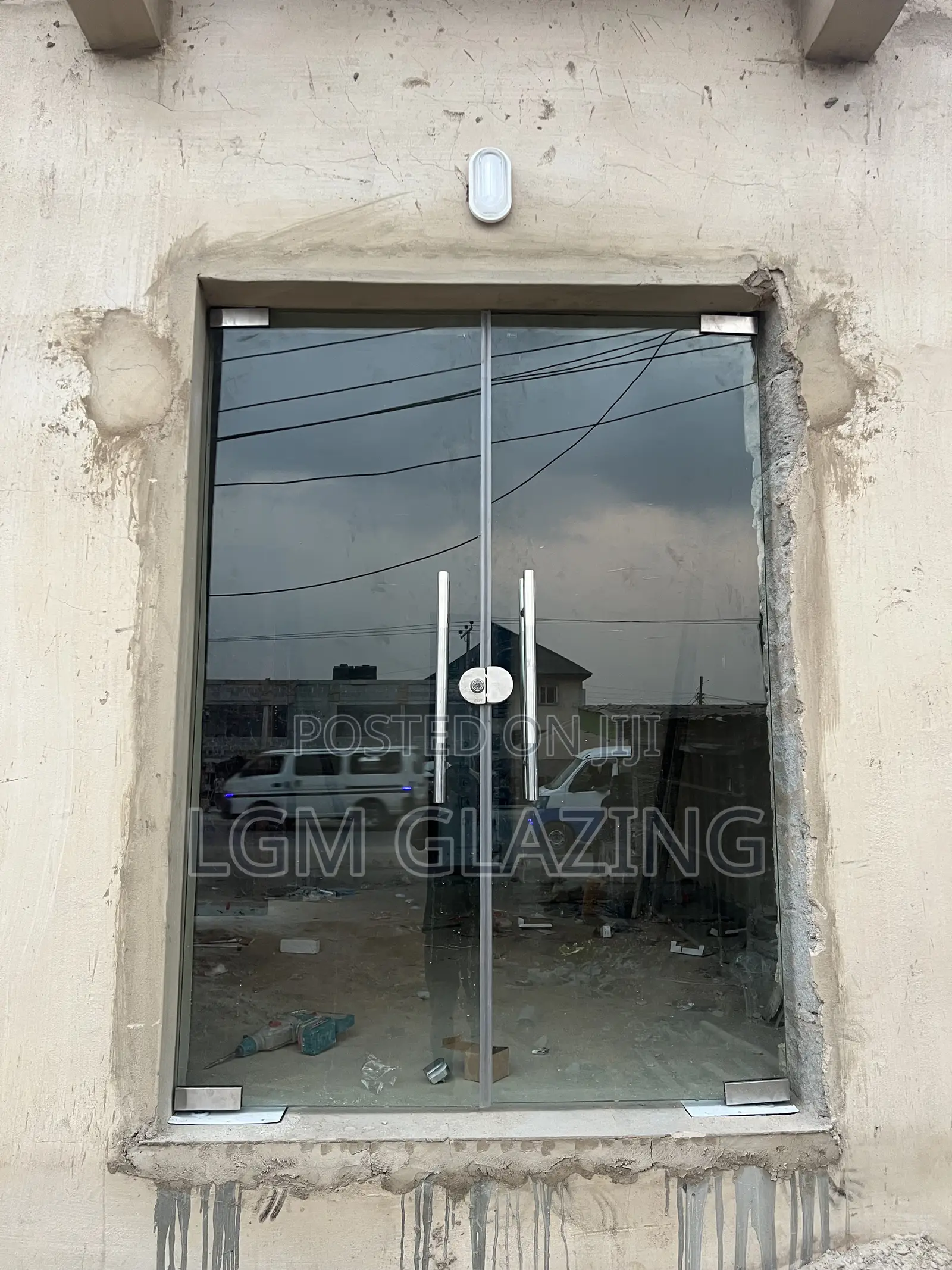 Modern Glass Entrance Doors – Supply Installation