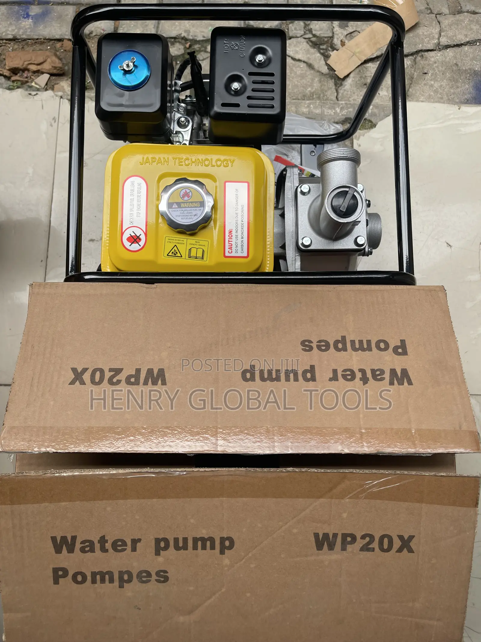 2” Gasoline Industrial Water Pump Machine