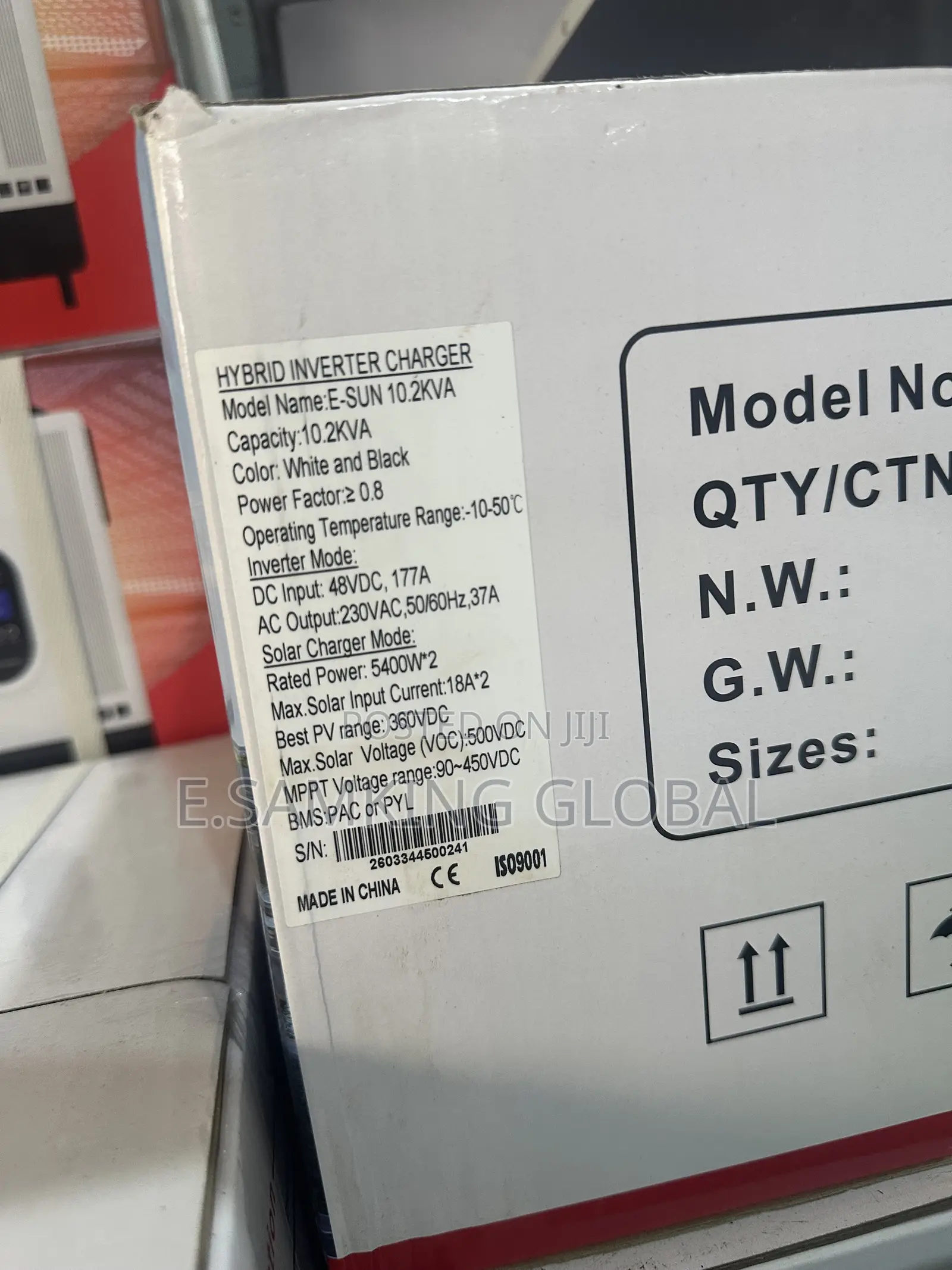 10.2kva Sako Hybrid Inverter