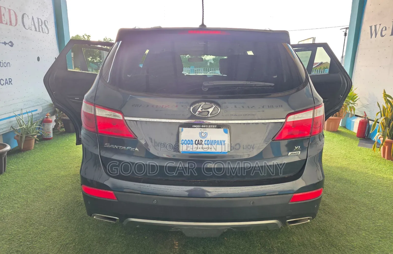 Hyundai Santa Fe 2014 Blue
