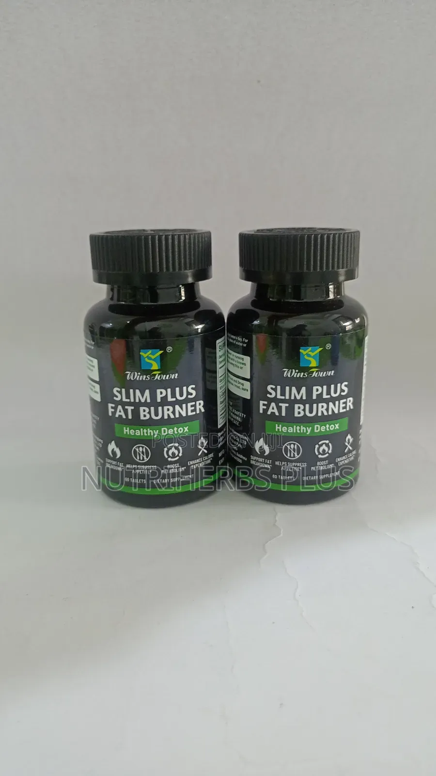 Slim Plus Fat Burner Tablets; Burn Stubborn Fat Lose Weight Naturally