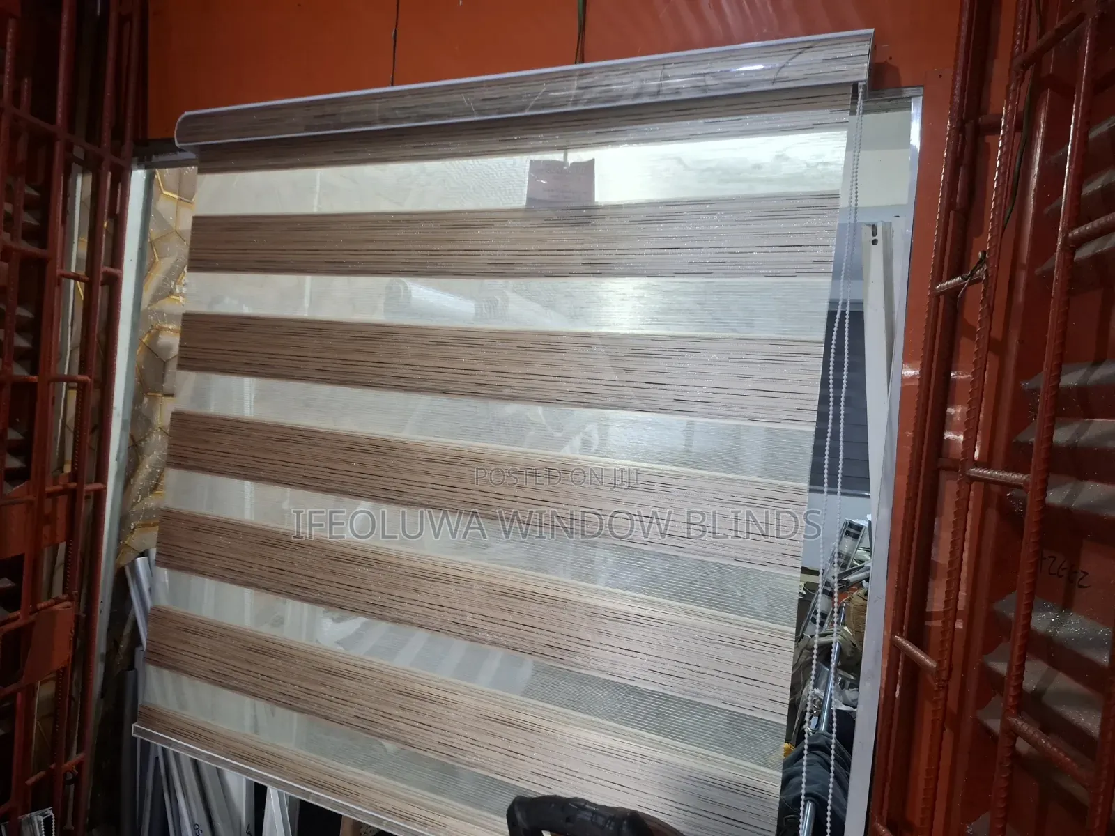 Black Draft Day and Night Window Blinds