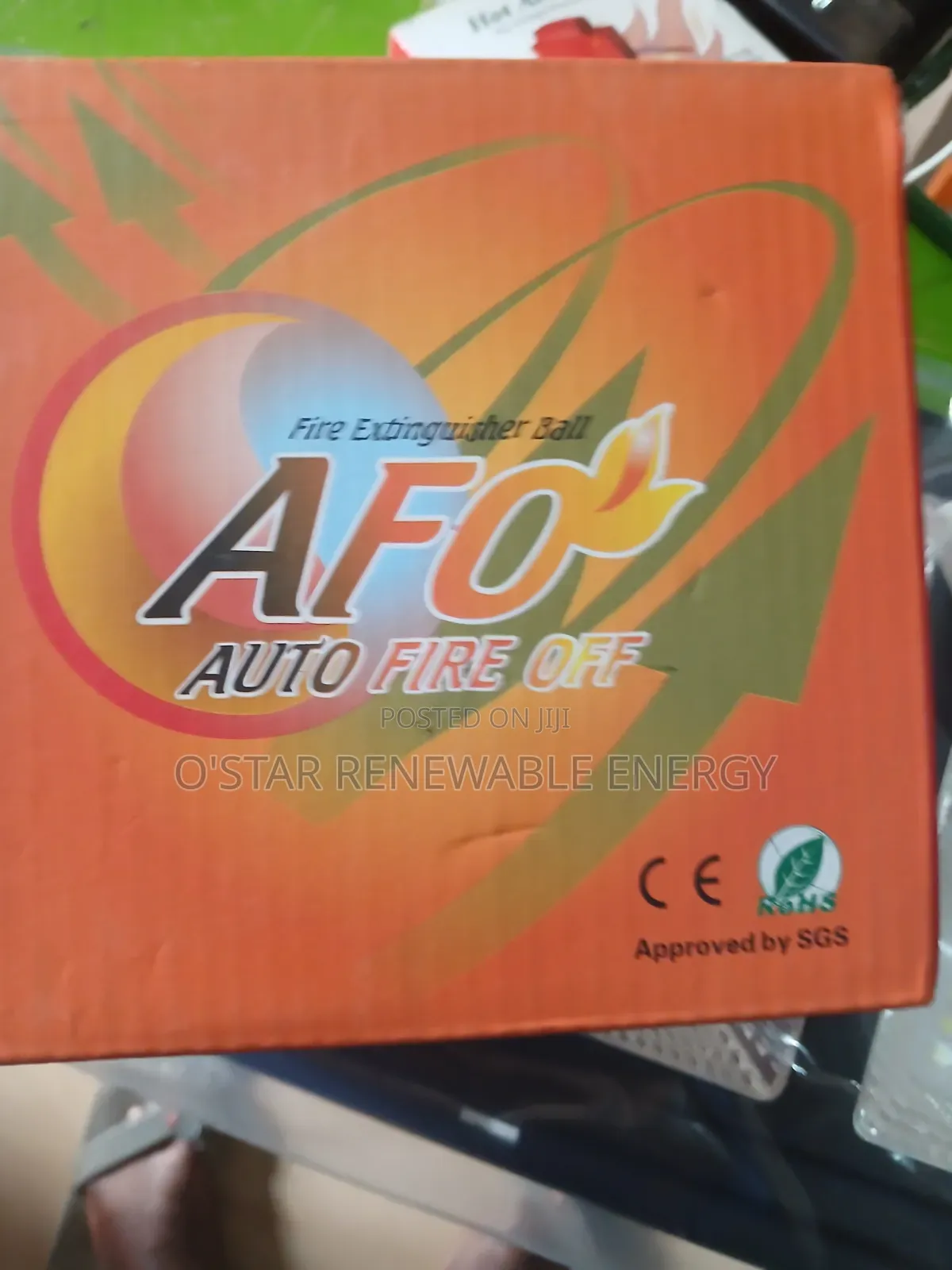 Afo Self Activating Fire Extinguisher Ball