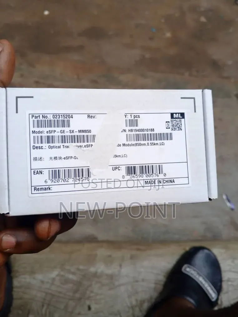 Huawei Esfp-Ge-Sx-Mm850 Gigabit SFP Fiber Transceiver – 850nm, 550m