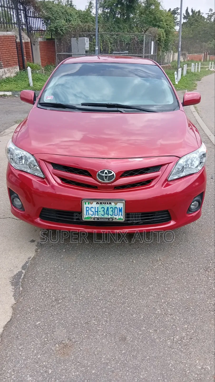 Toyota Corolla 2011 Red
