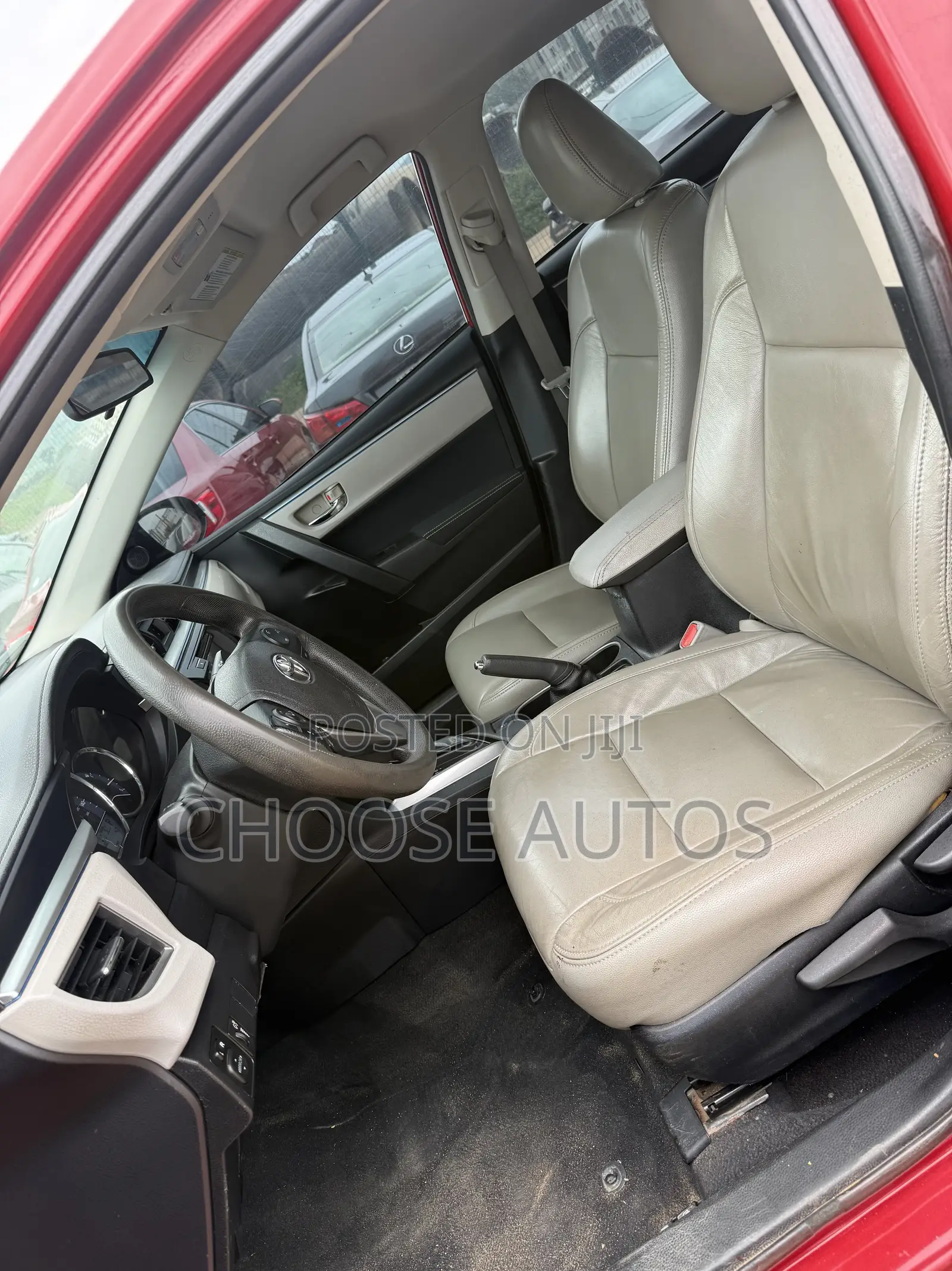 Toyota Corolla LE Premium 4dr Sedan (1.8L 4cyl CVT) 2014 Red