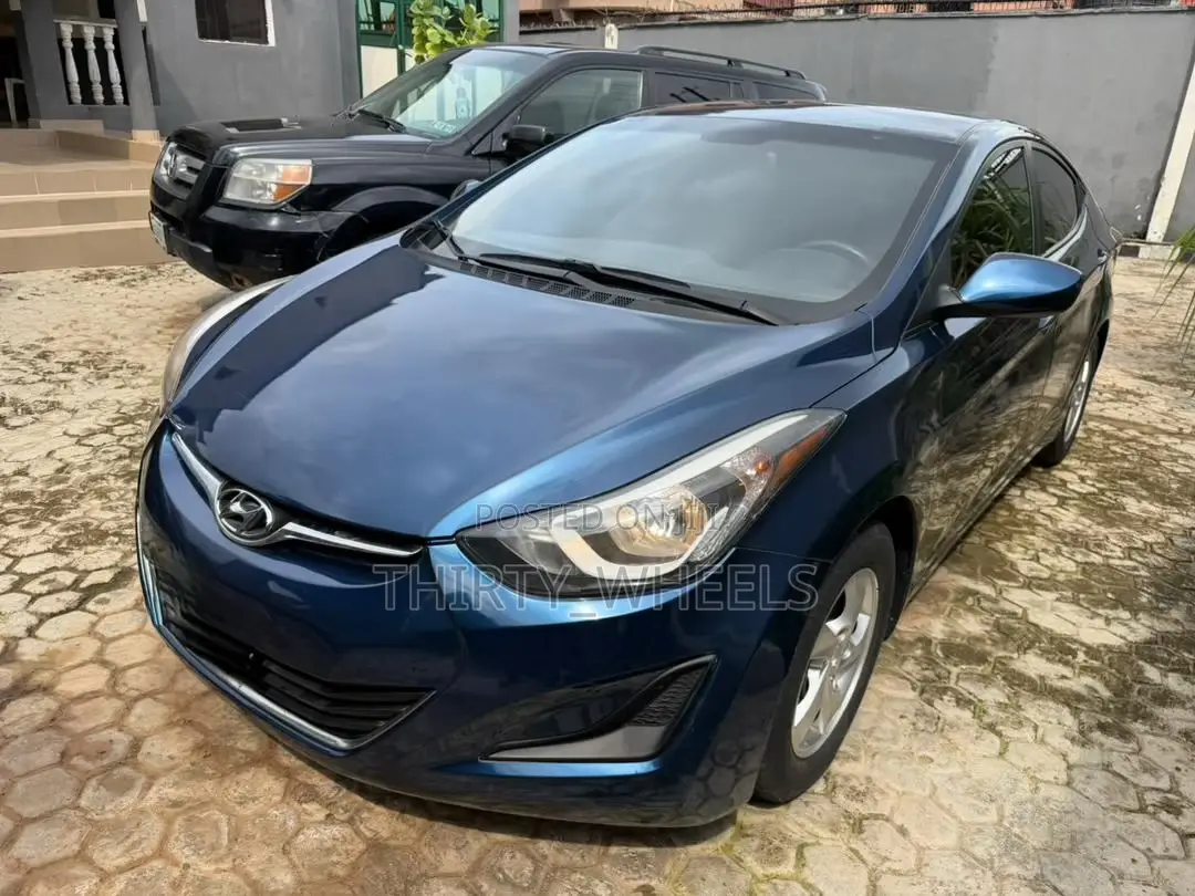 Hyundai Elantra 2014 Blue