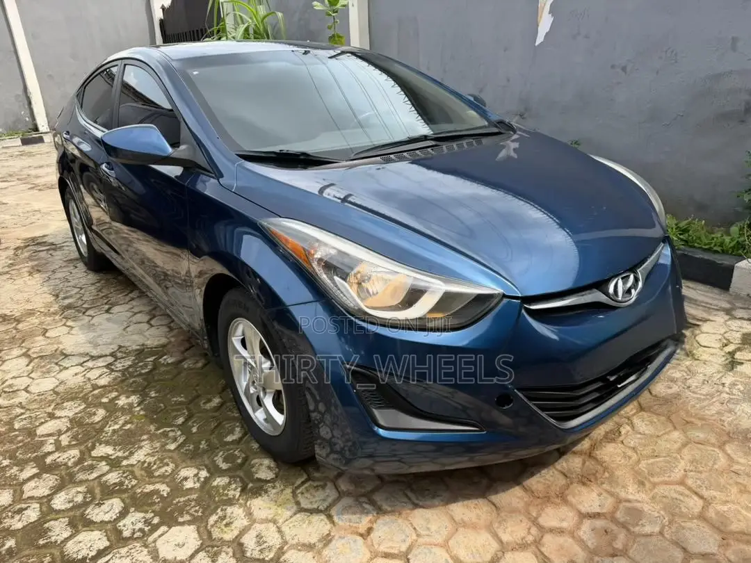 Hyundai Elantra 2014 Blue