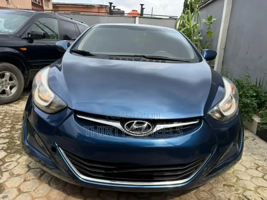 Hyundai Elantra 2014 Blue