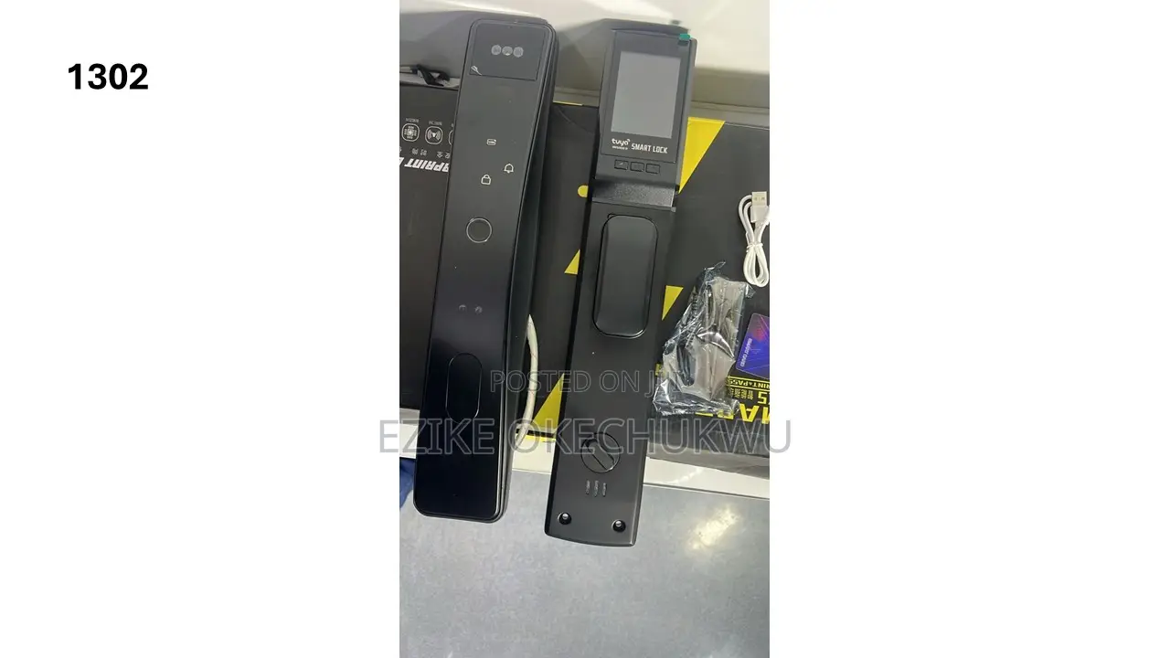 Push Pull Handle With Fingerprint Digital Smart Home Lock