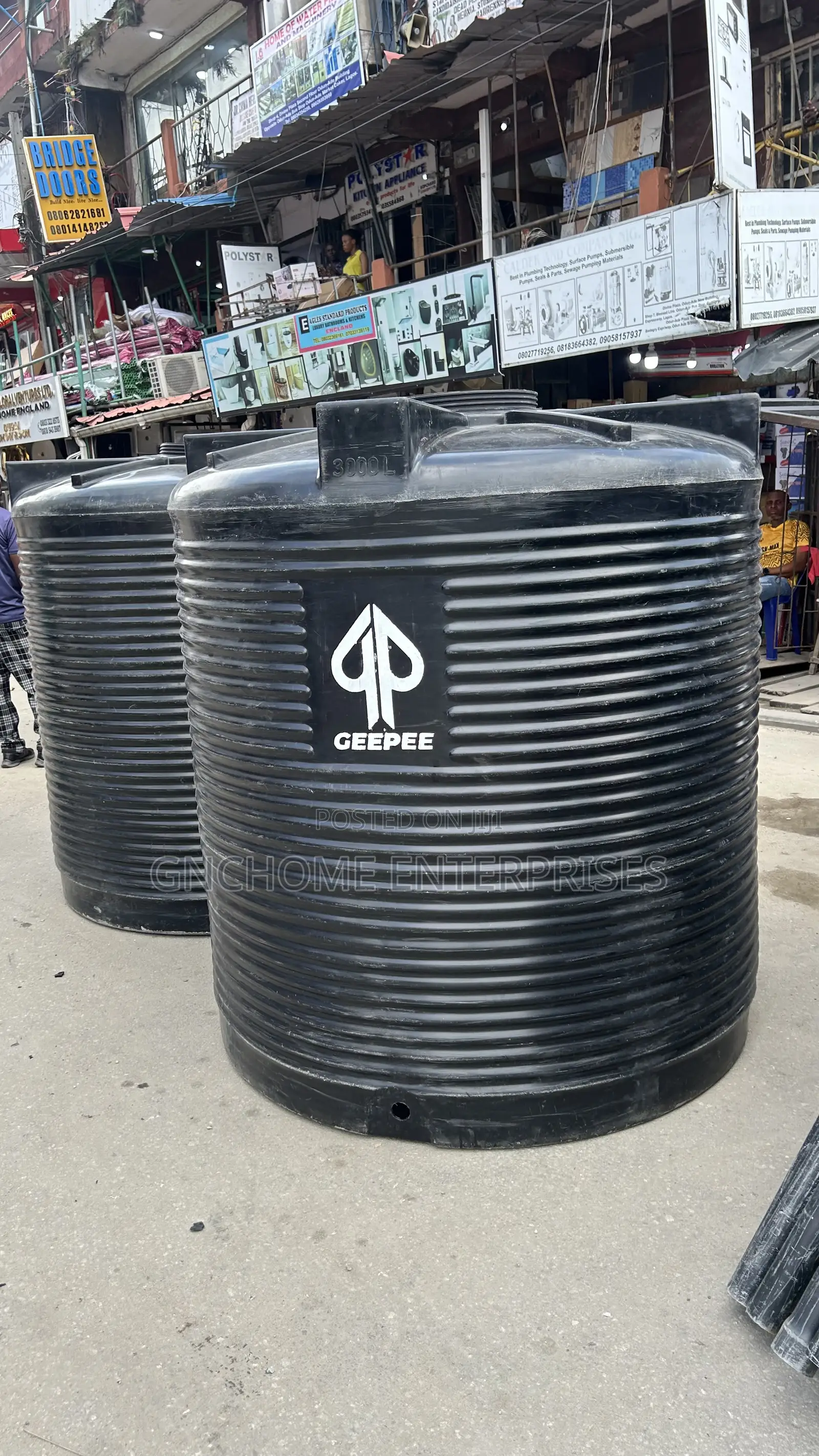 Gp Tank 3000liters Rubber