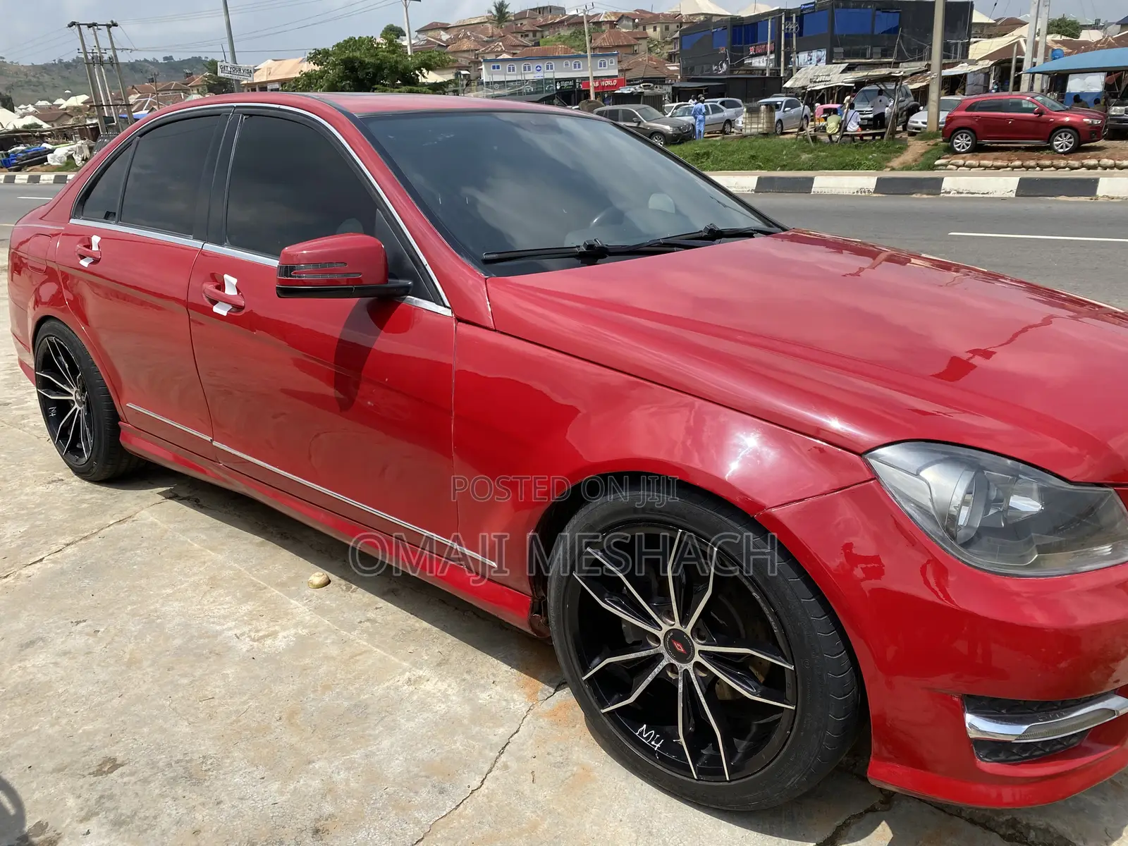 Mercedes-Benz C250 2013 Red