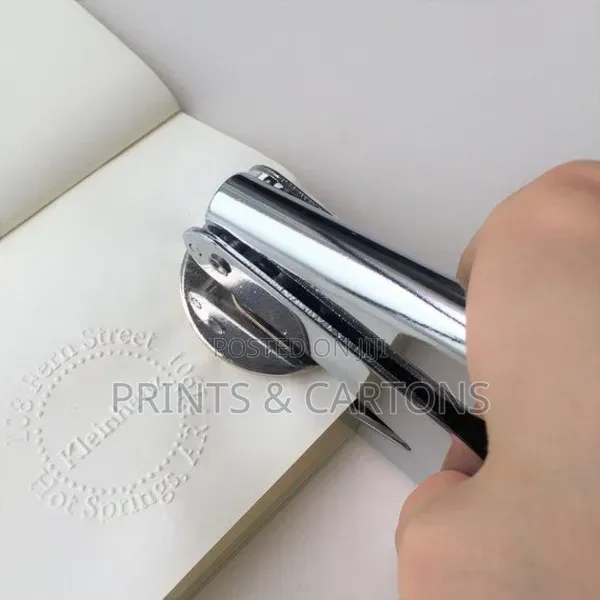 Reliable Round Seal Stamp for Companies With Durable Professional Use