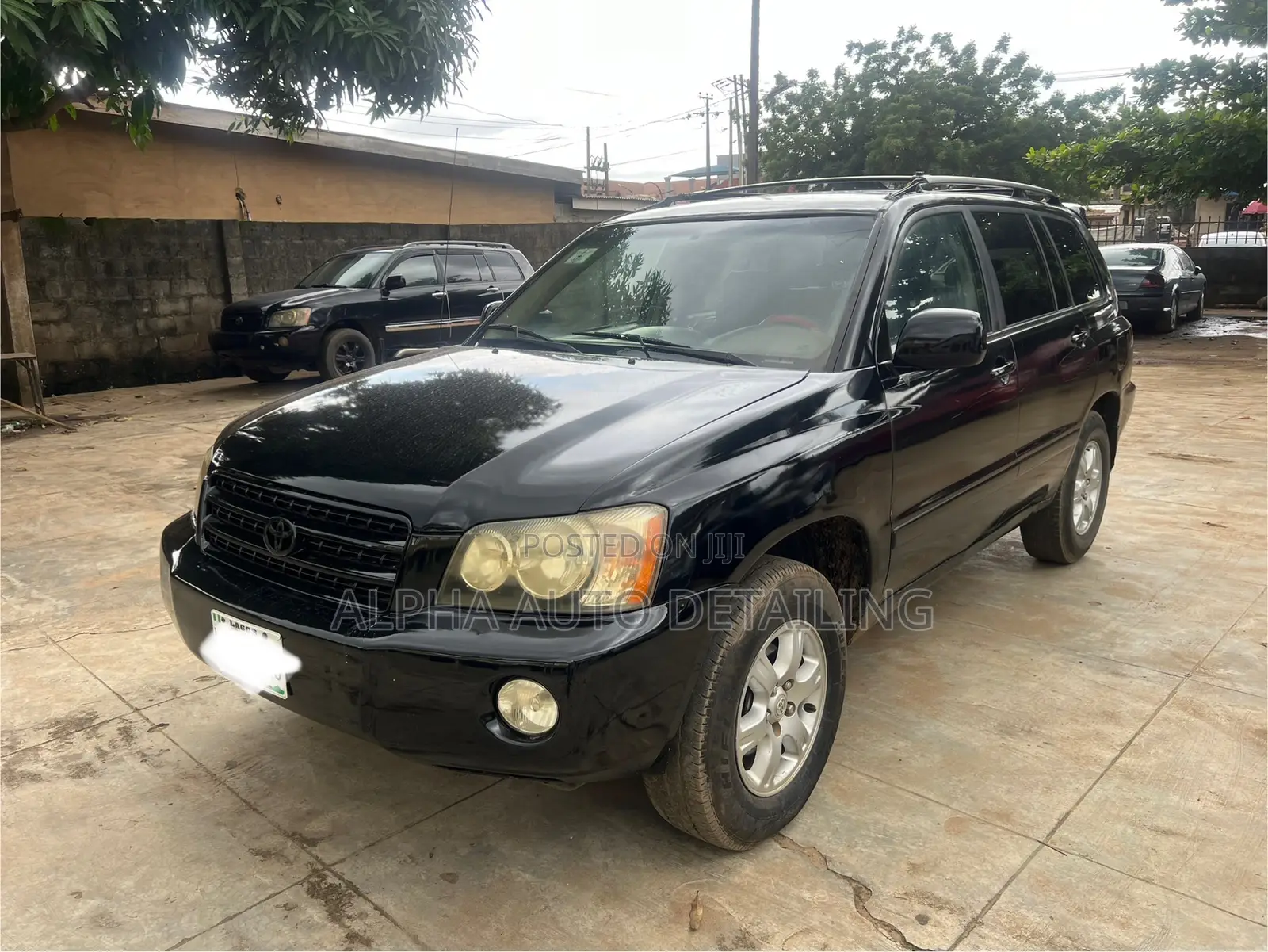 Toyota Highlander 2003 Black