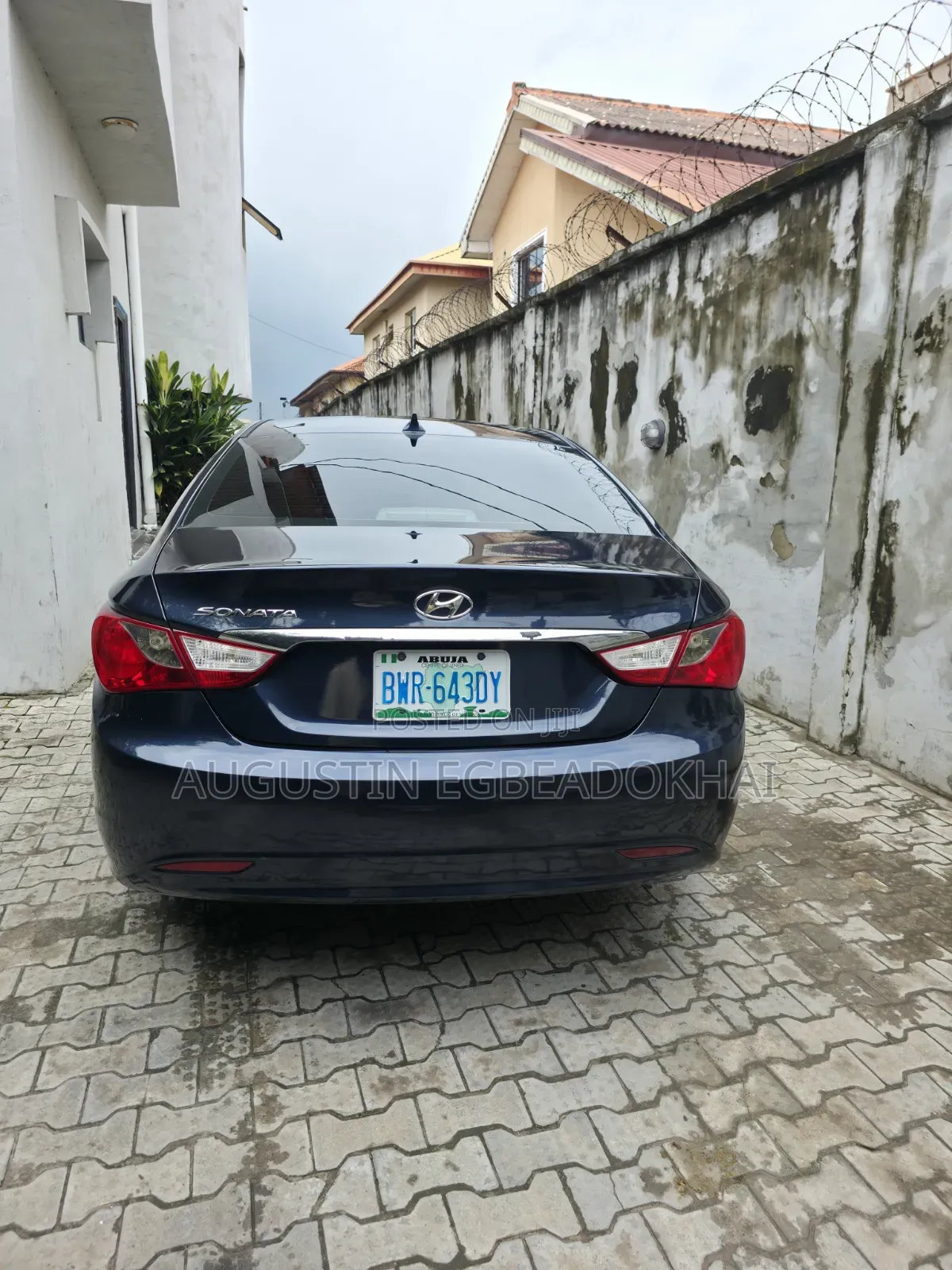 Hyundai Sonata 2012 Blue