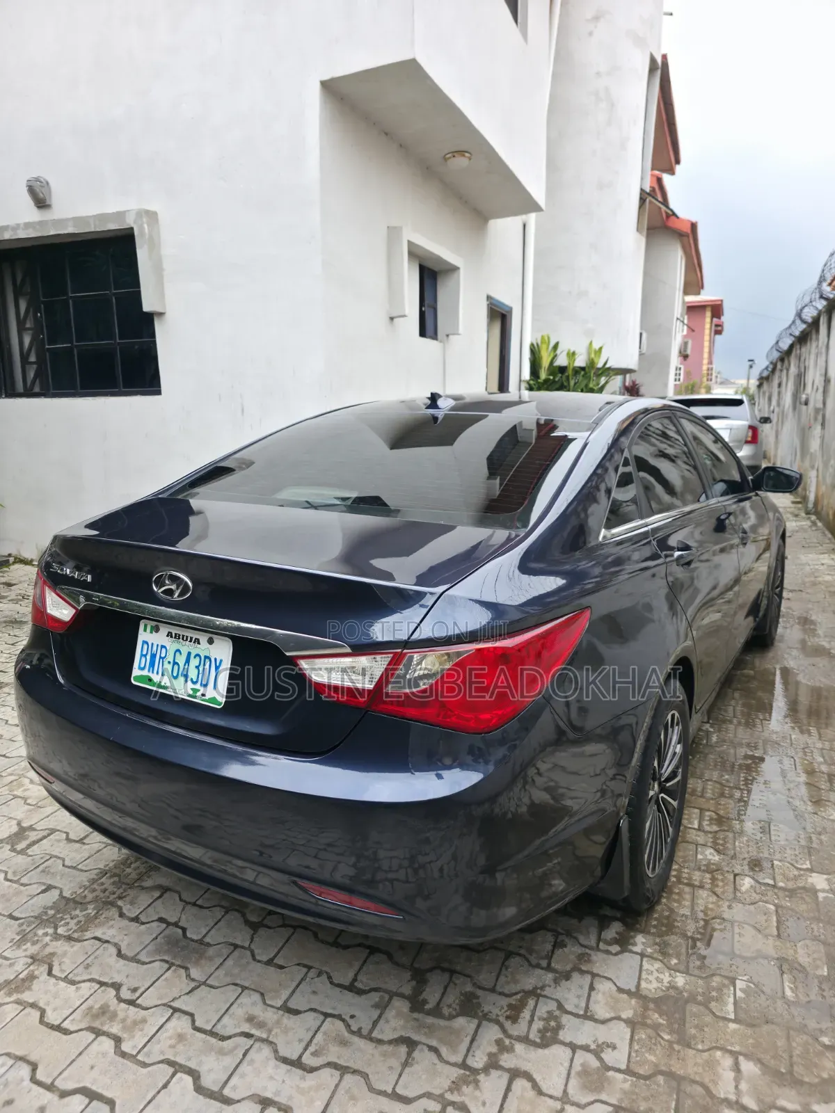 Hyundai Sonata 2012 Blue