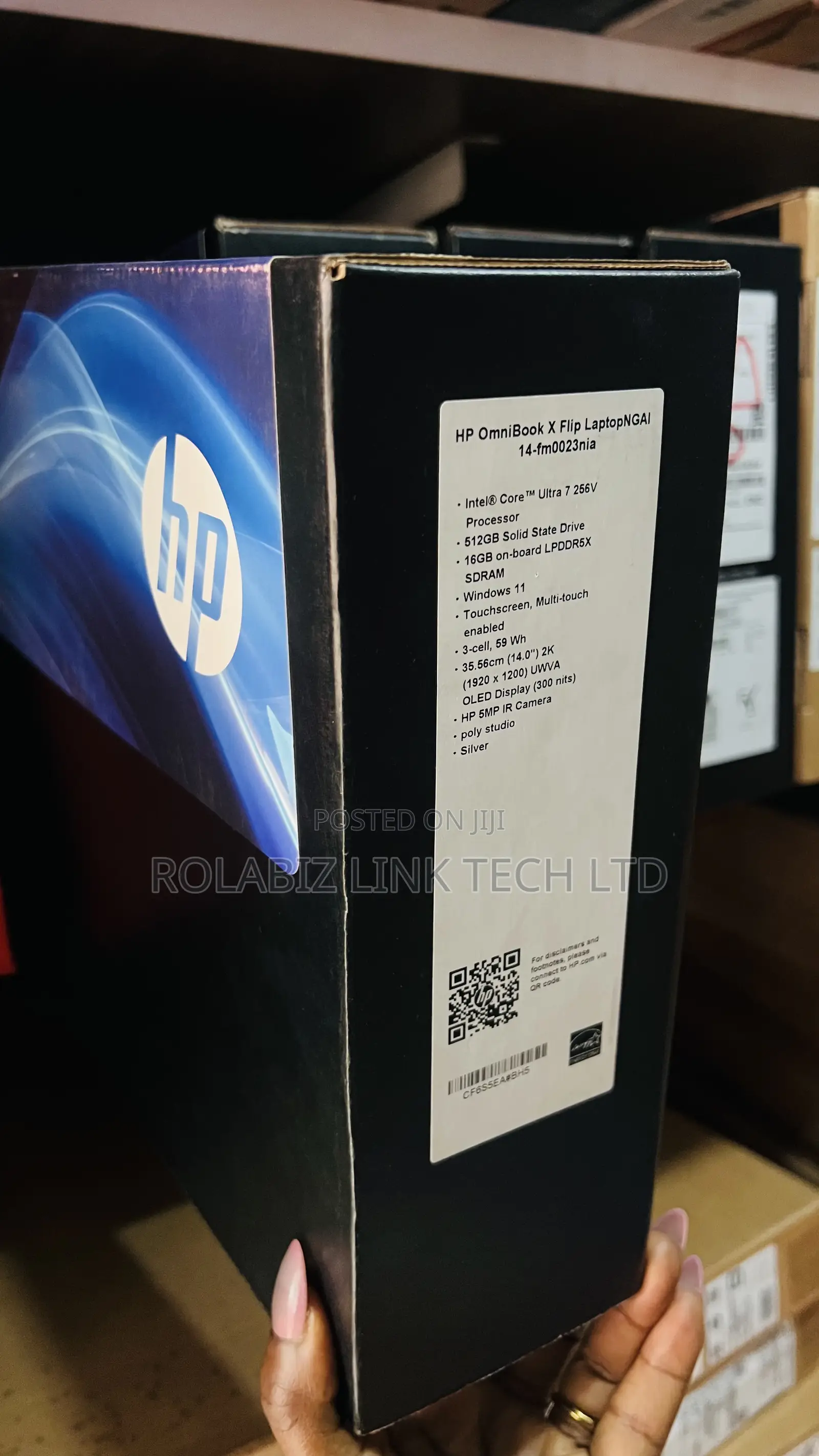 New Laptop HP OmniBook Ultra Flip 14" 16GB Intel Core Ultra 7 SSD 1T