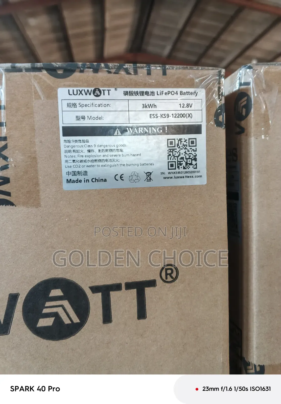 Luxwatt 3kwh Lithium Battery