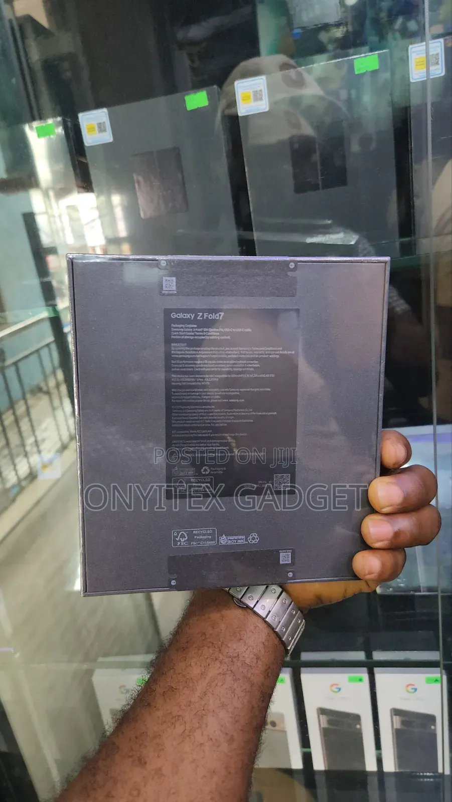 New Samsung Galaxy Z Fold7 512 GB Silver