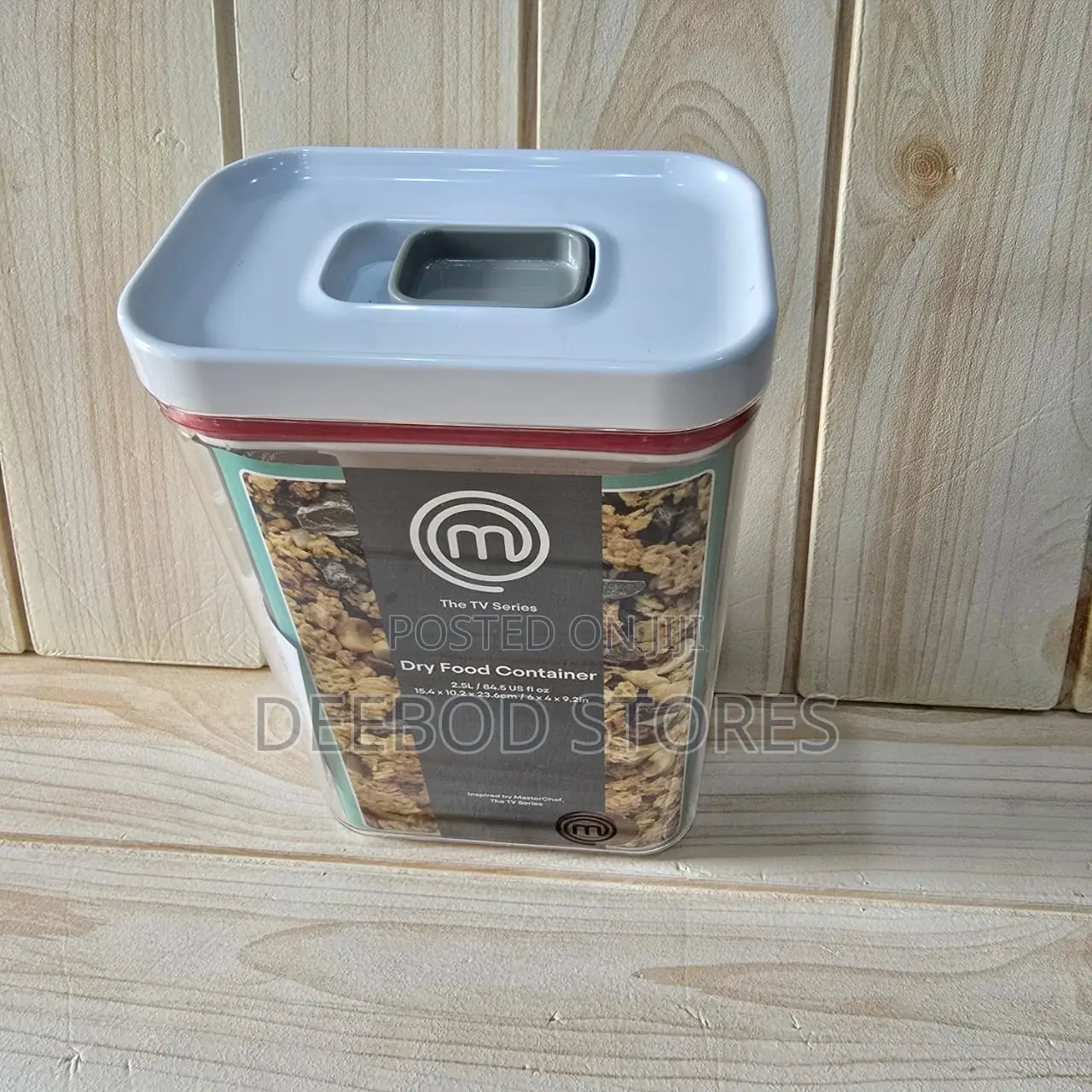 Masterchef TV Series 2.5l Dry Food Container