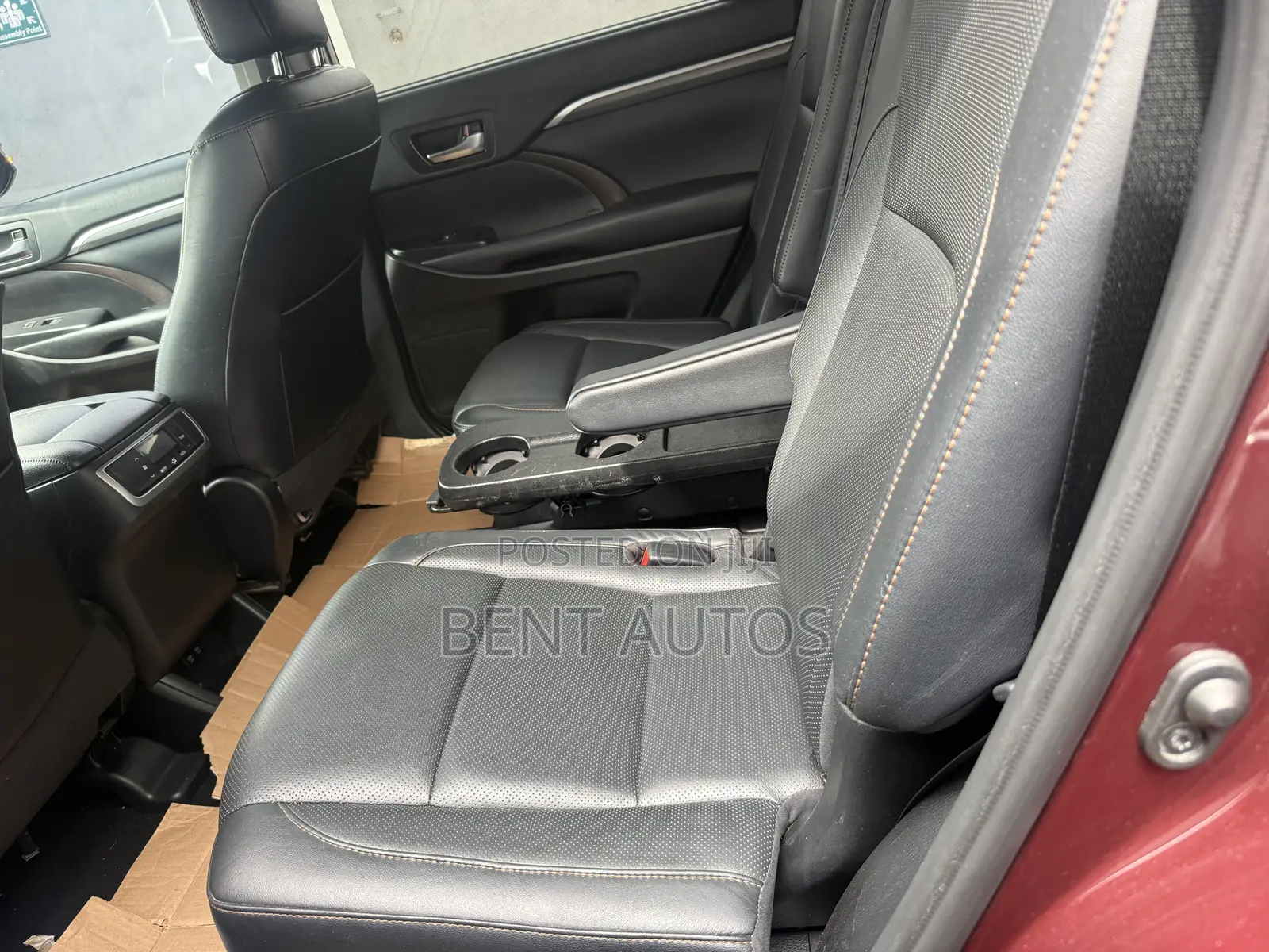 Toyota Highlander Limited 2019 Burgundy