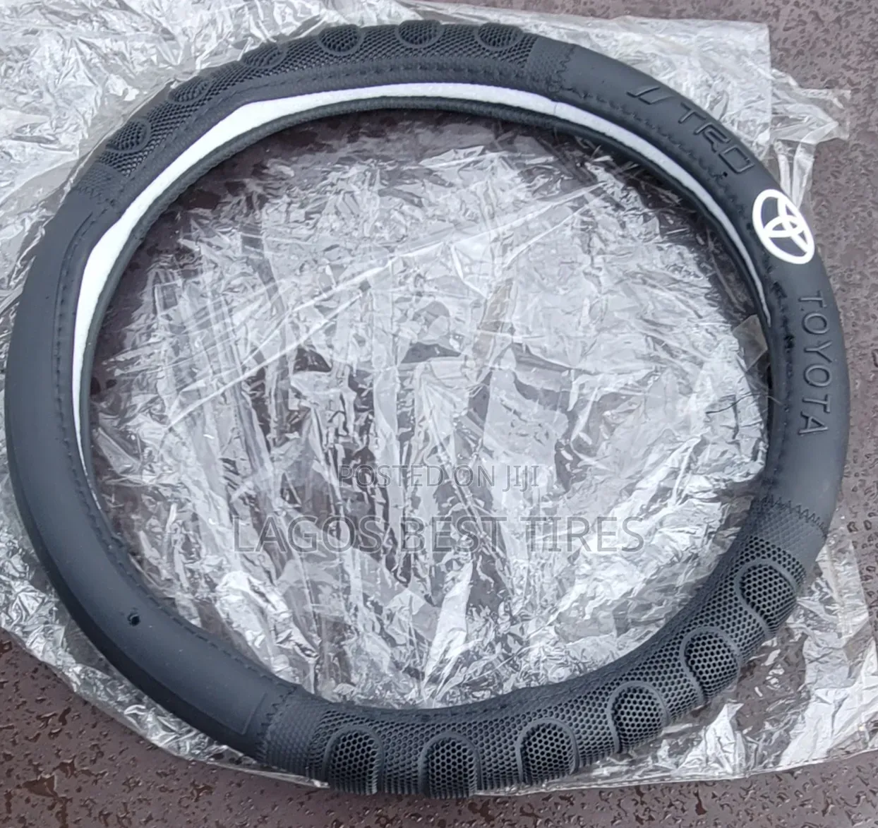 Premium Toyota TRD Edition Steering Wheel Cover (Sport Grip)