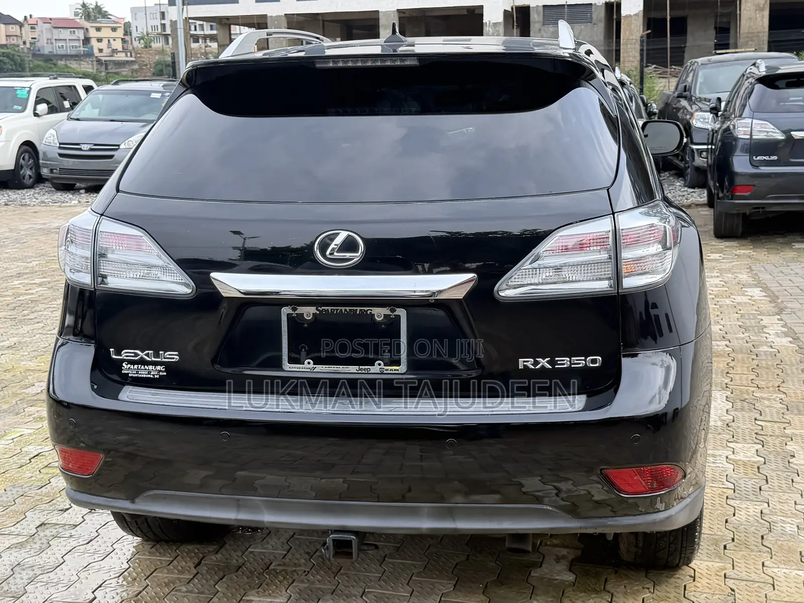 Lexus RX 350 FWD 2012 Black