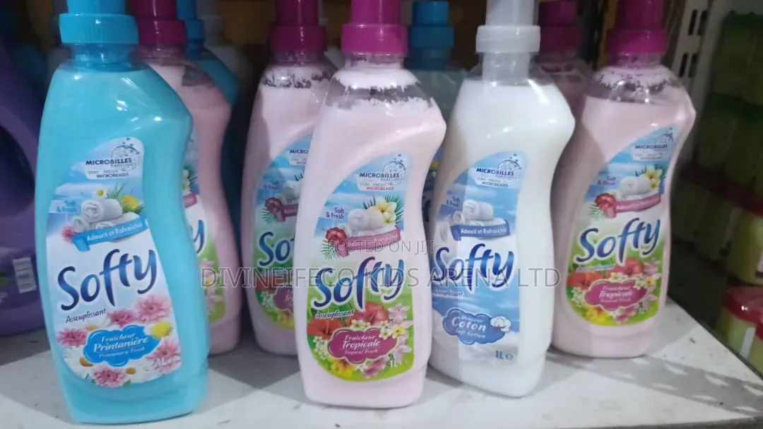 Softy Fabric Softener 1l - Tropical Fresh Scent Conditioner