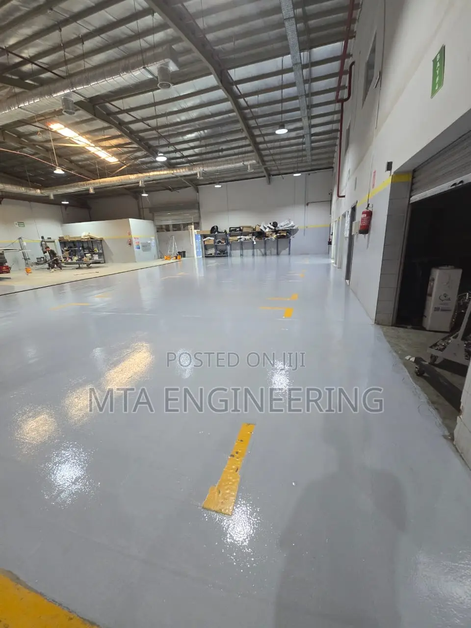 Warehouse Floor, Painting, Epoxy