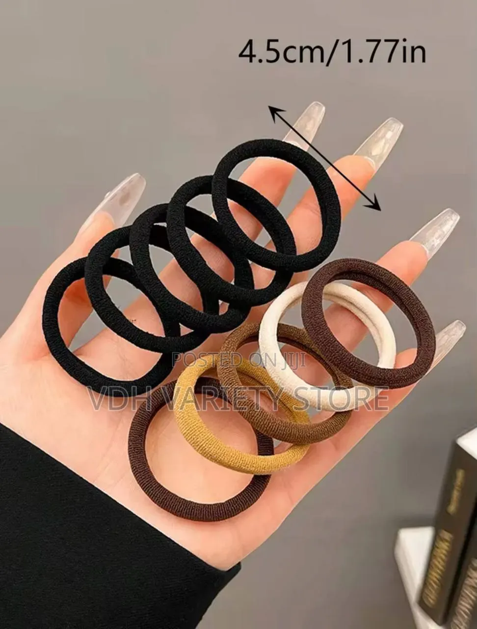 20pc Seamless High Elasticity Women Hair Canned Rubber Band