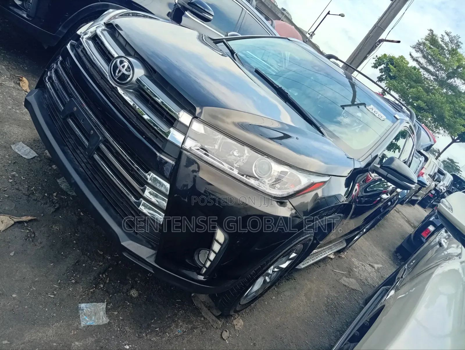 Toyota Highlander Limited 4x2 V6 (3.5L 6cyl 8A) 2018 Black