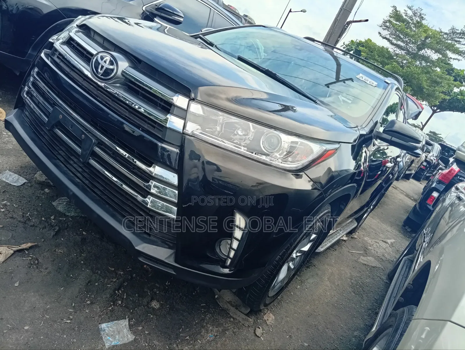 Toyota Highlander Limited 4x2 V6 (3.5L 6cyl 8A) 2018 Black