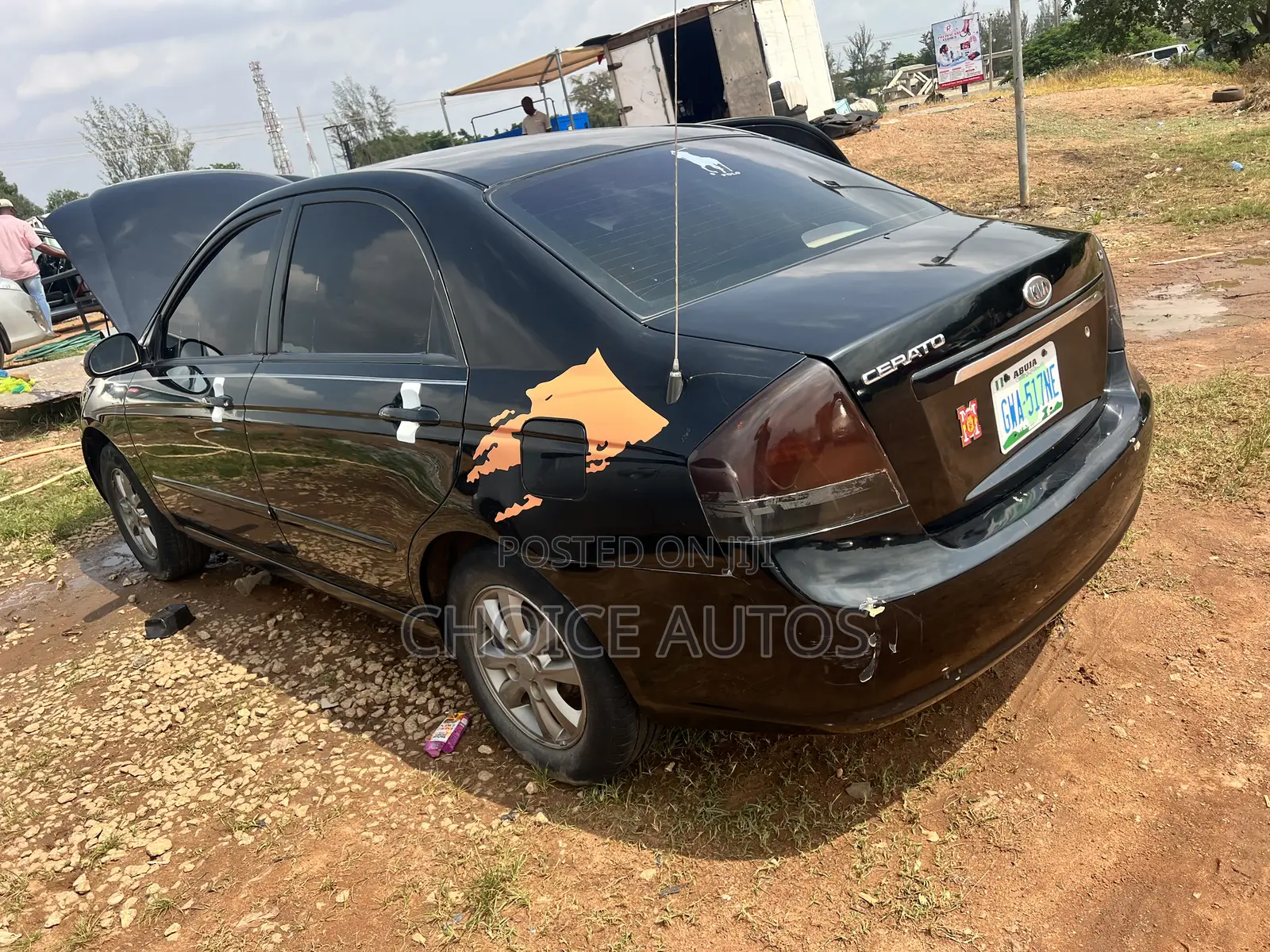 Kia Cerato 2008 Black