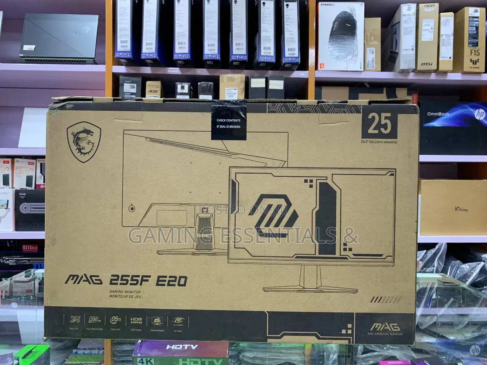 Msi Mag 25" 200hz Gaming Monitor