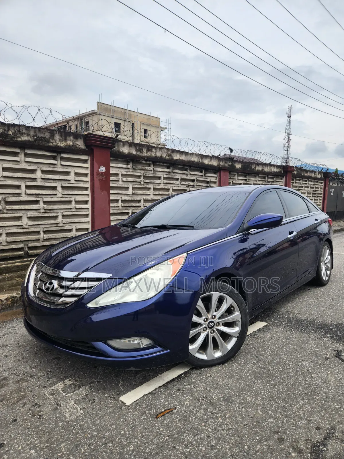 Hyundai Sonata Limited Sedan FWD (2.4L 4cyl 6A) 2013 Blue