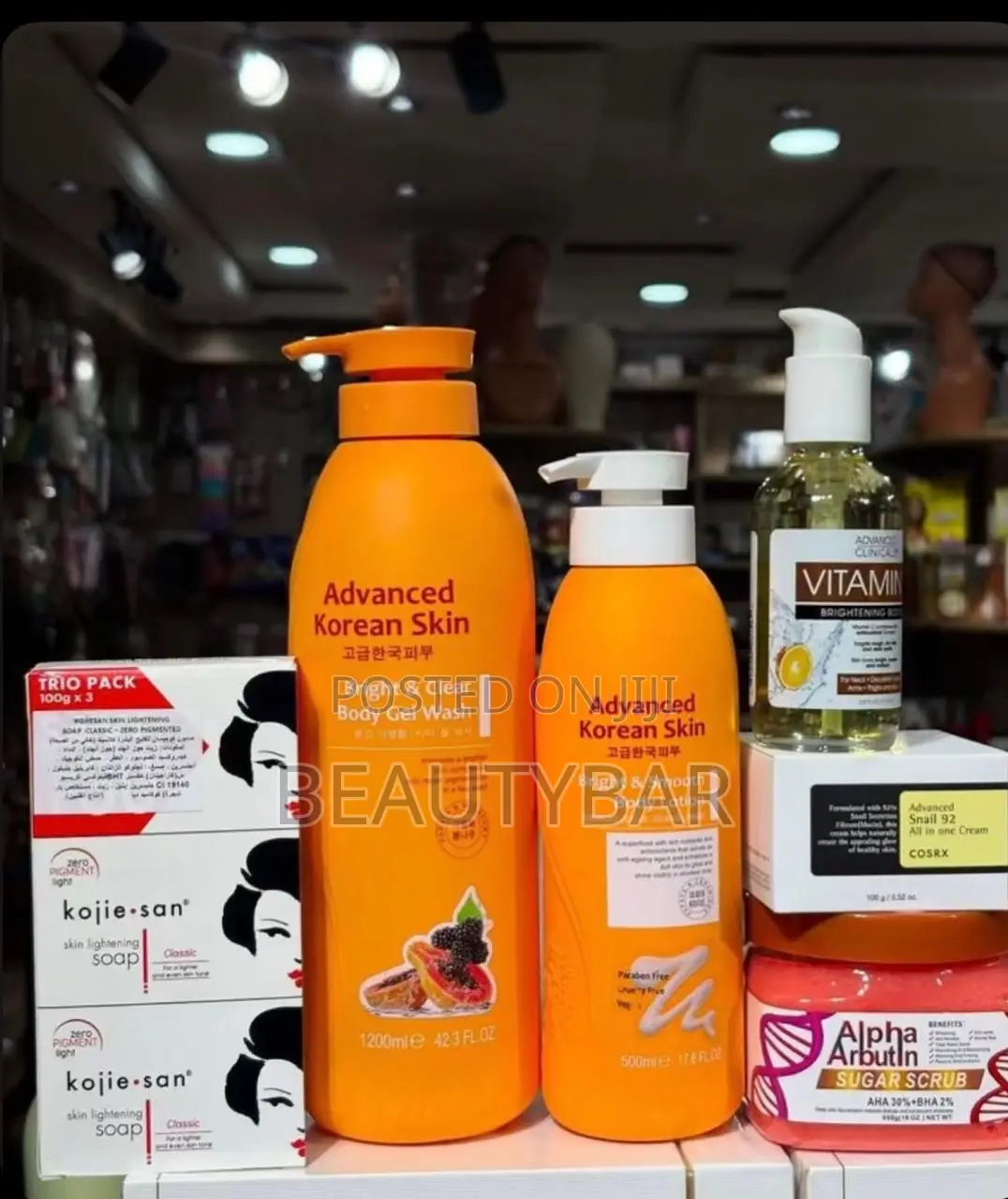 Body Cream, Body Soap and Oil They Are Different Prices
