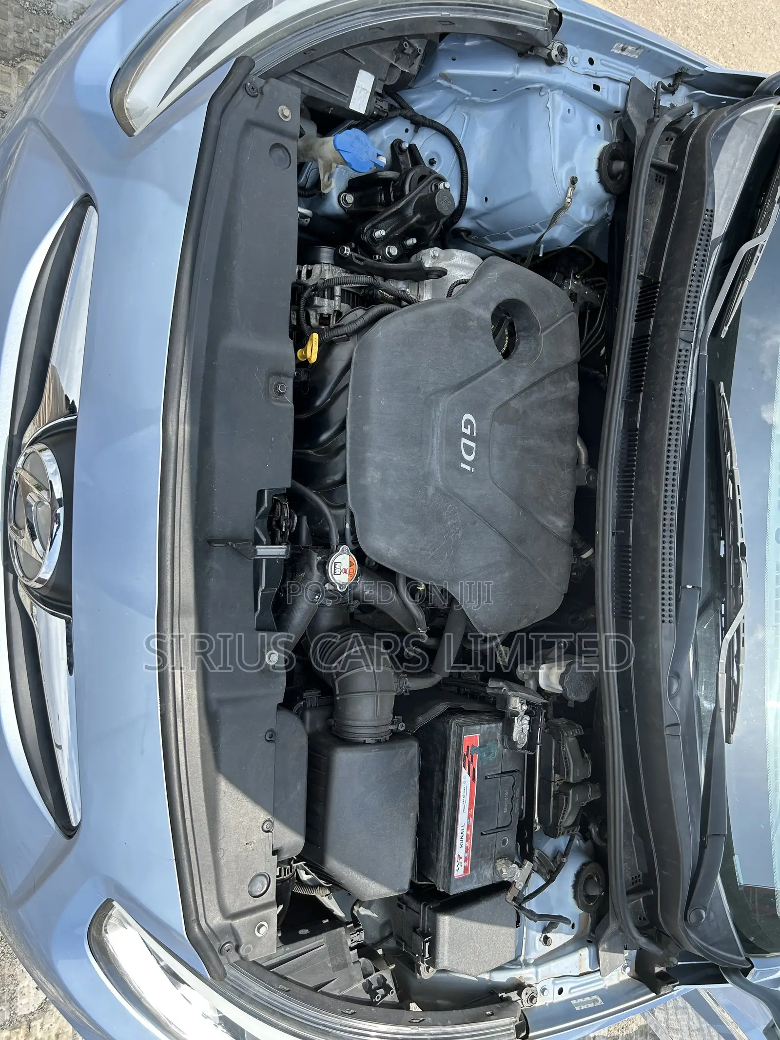 Hyundai Accent GS 4dr Hatchback (1.6L 4cyl 6M) 2014 Blue