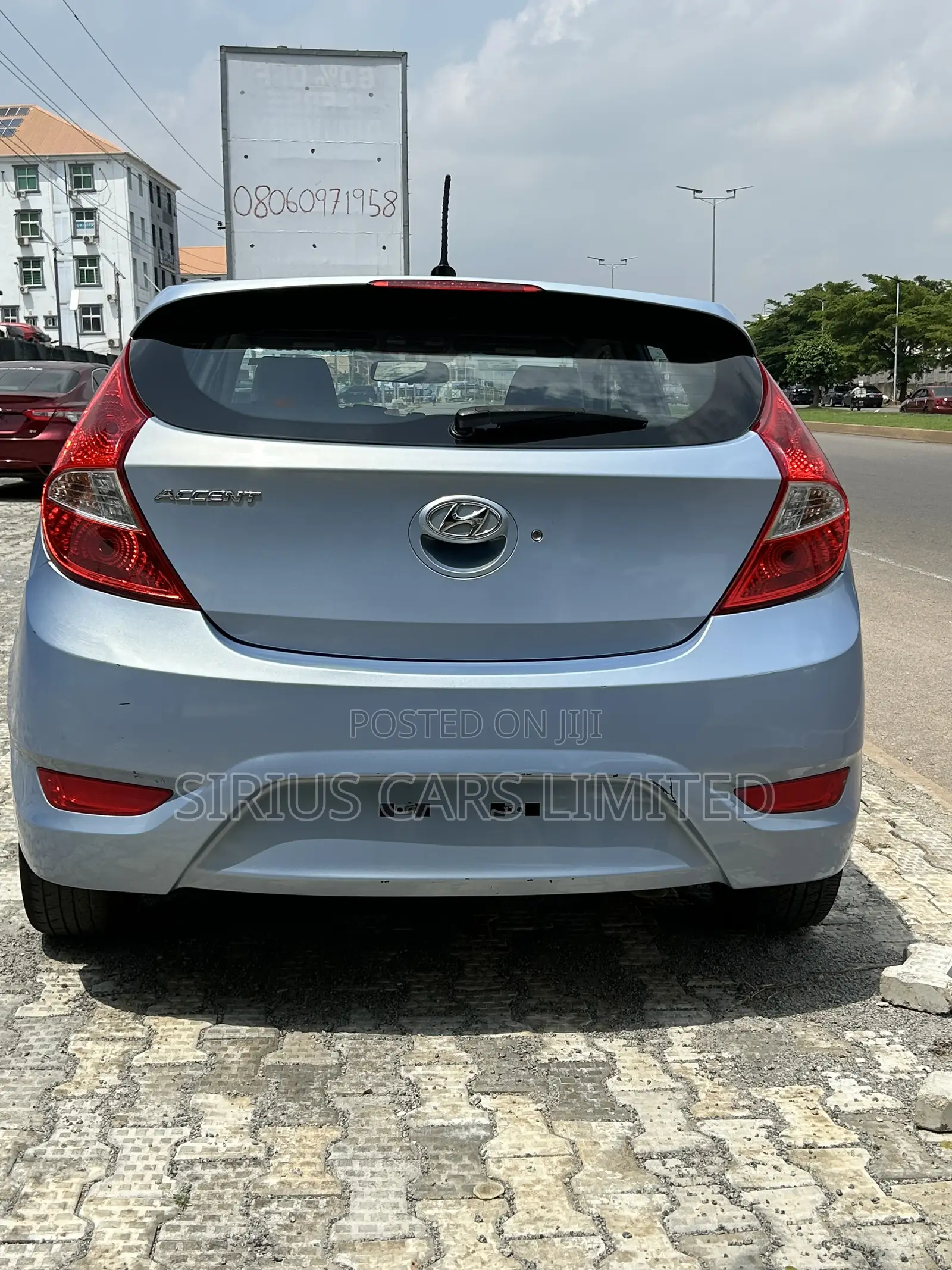 Hyundai Accent GS 4dr Hatchback (1.6L 4cyl 6M) 2014 Blue