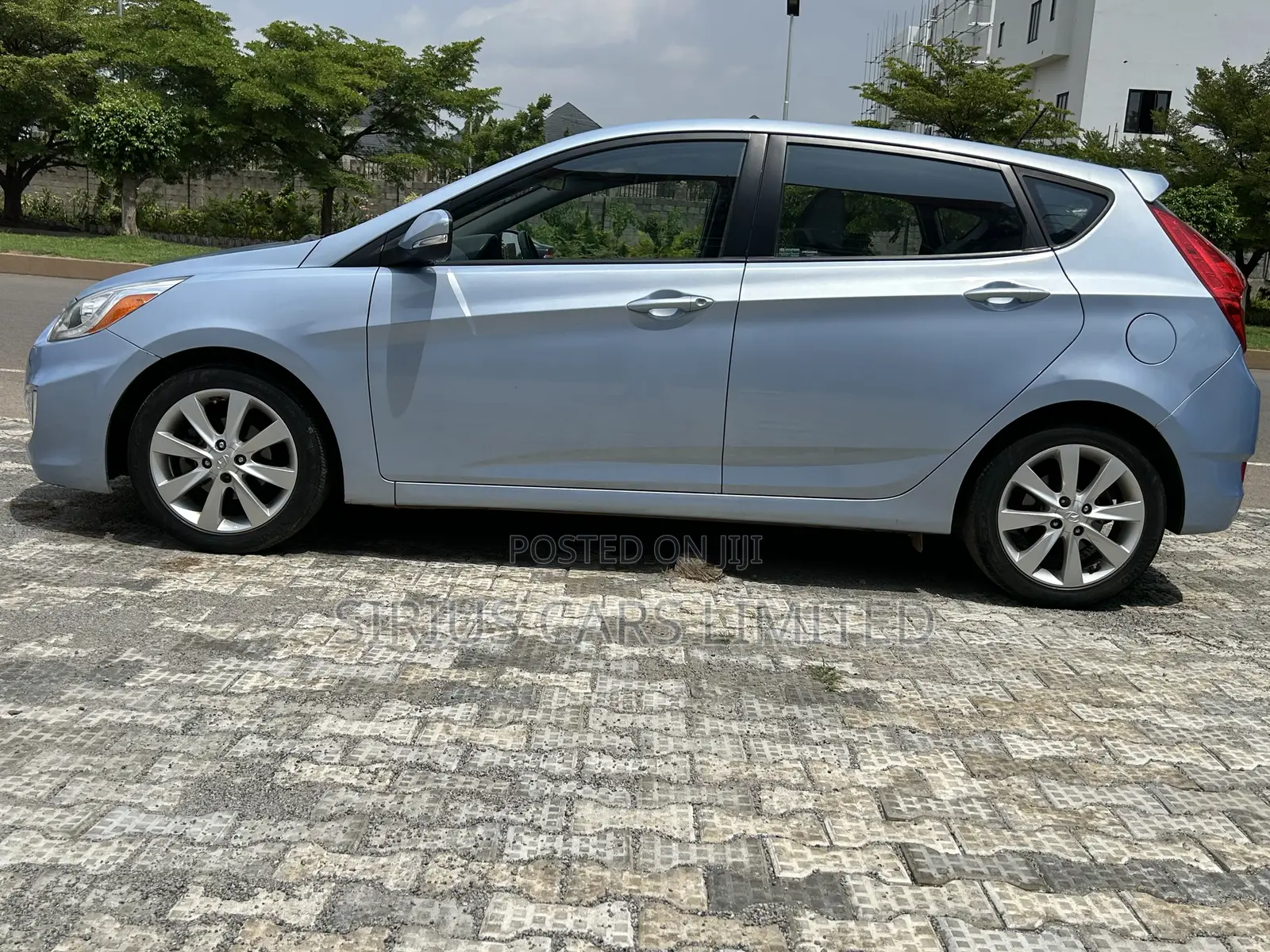 Hyundai Accent GS 4dr Hatchback (1.6L 4cyl 6M) 2014 Blue