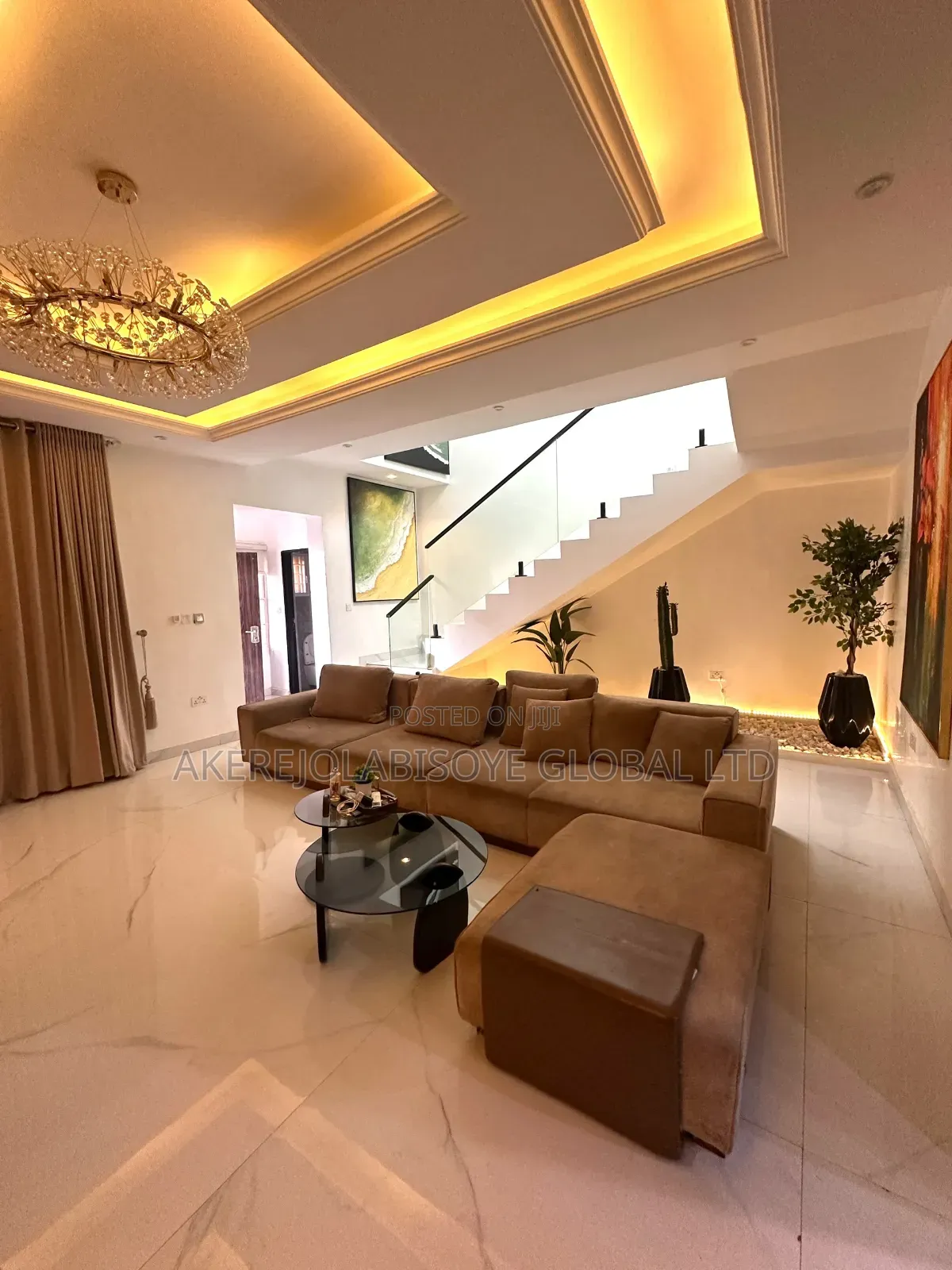 Furnished 3bdrm Duplex in In An Estate, Life Camp for rent